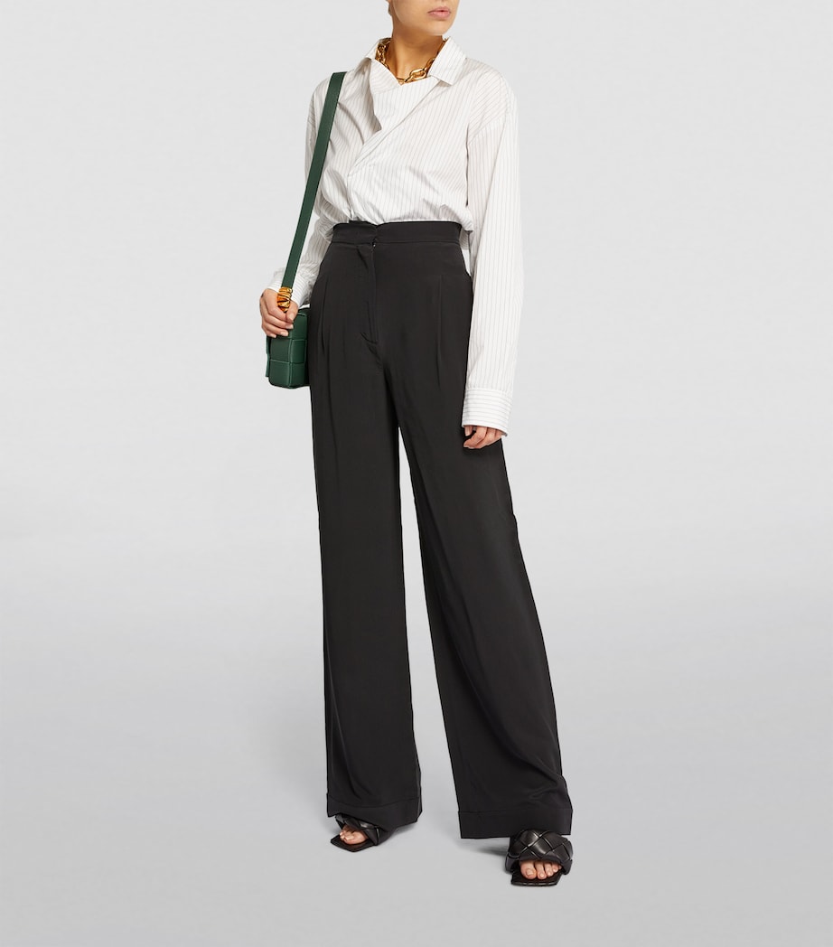 Quilted Leather Lido Mules 90 NERO/NERO Image 6