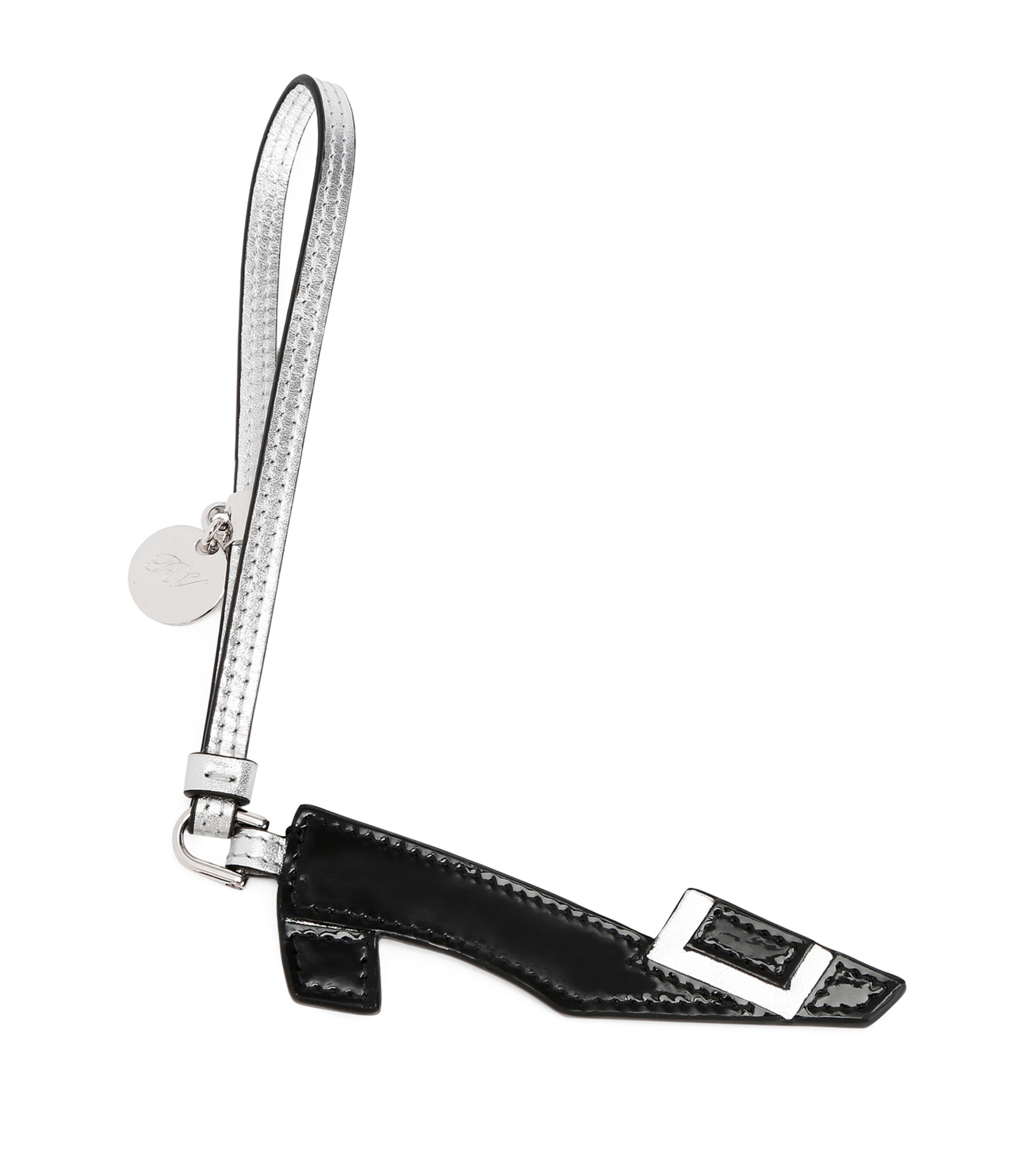 Roger Vivier Leather Belle Vivier Bag Charm | Women Accessories | Keyrings | Designers | Roger Vivier