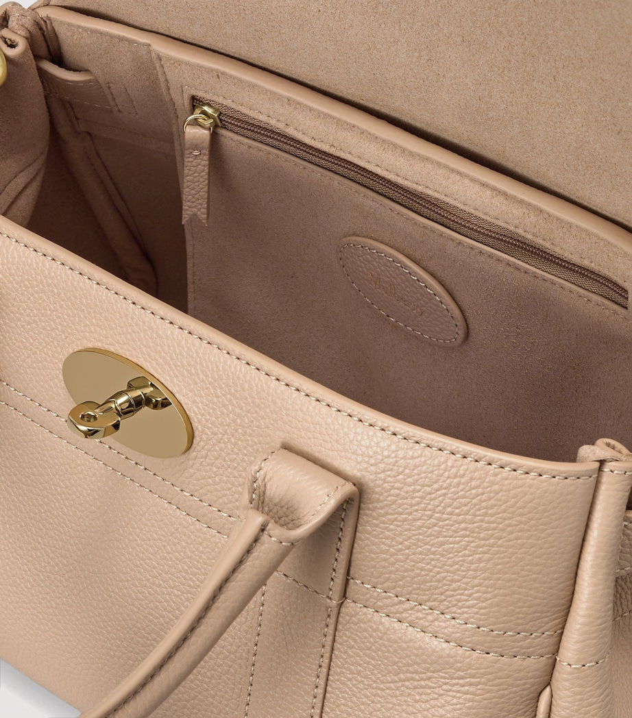 Mulberry Small Leather Bayswater Satchel Bag Crumpet Image 3