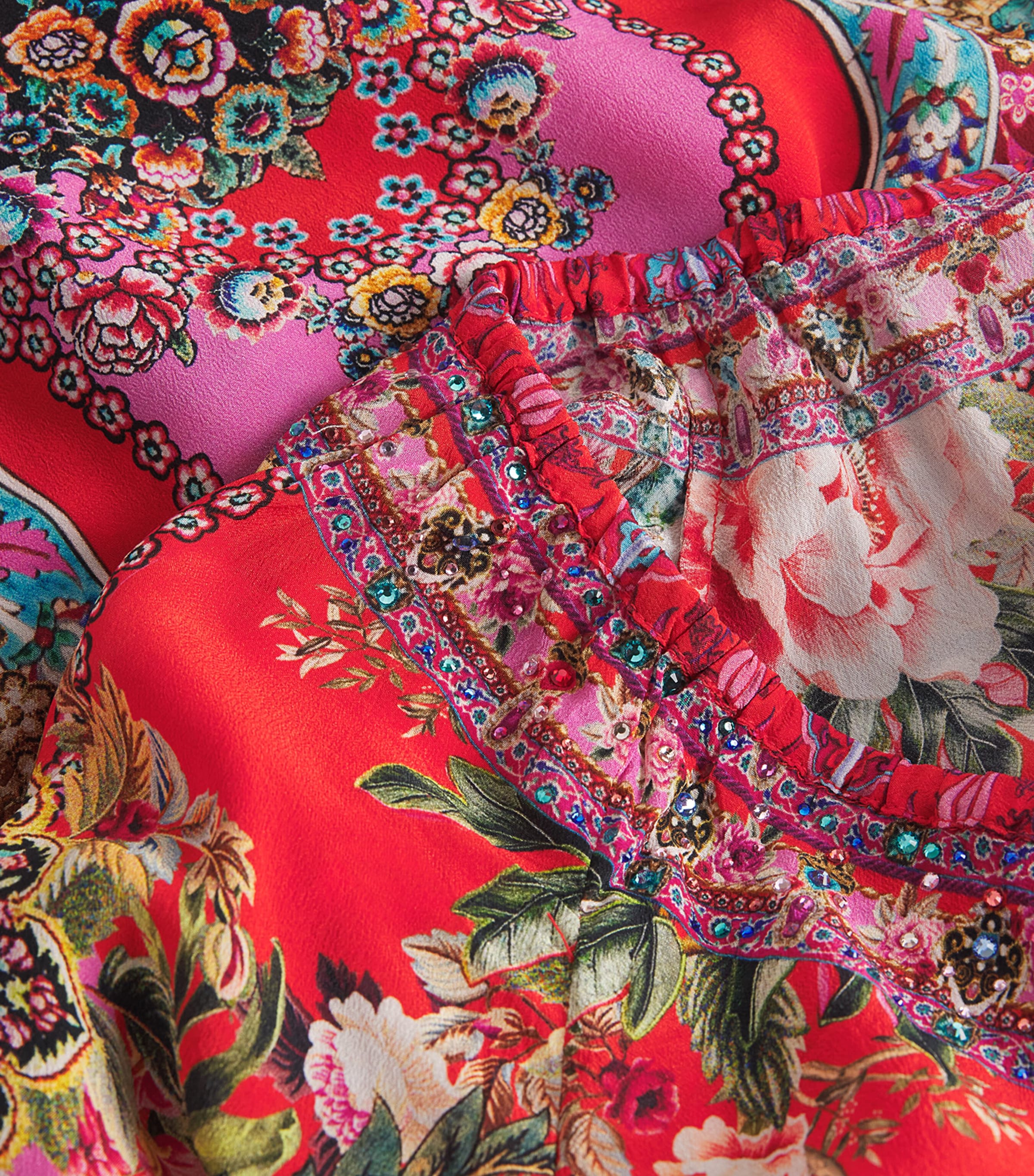 Silk A-Line Mini Dress HEIRLOOM EMPIRE HRMP Image 5