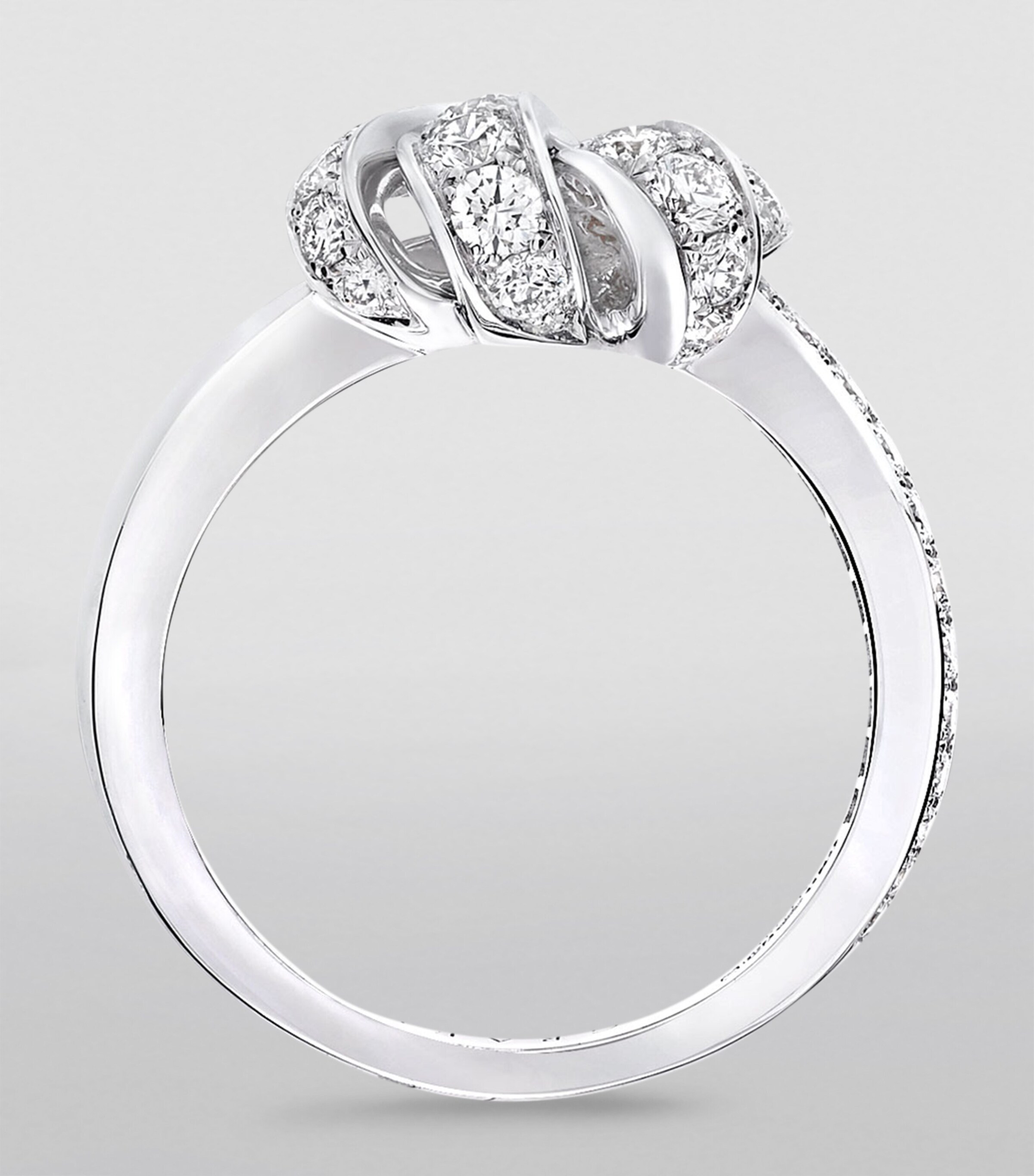Graff White Gold and Diamond Tilda’s Bow Ring White Gold Image 4