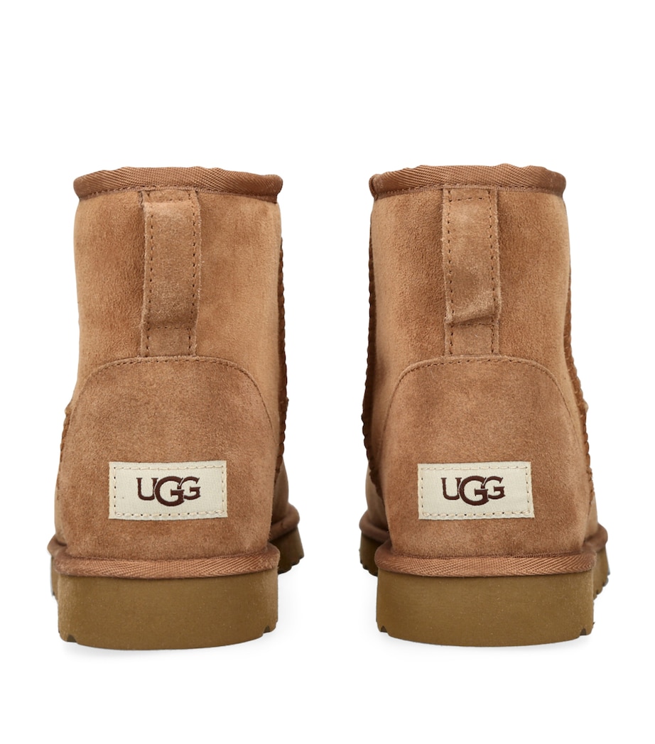 UGG Suede Mini Boots Tan Image 2