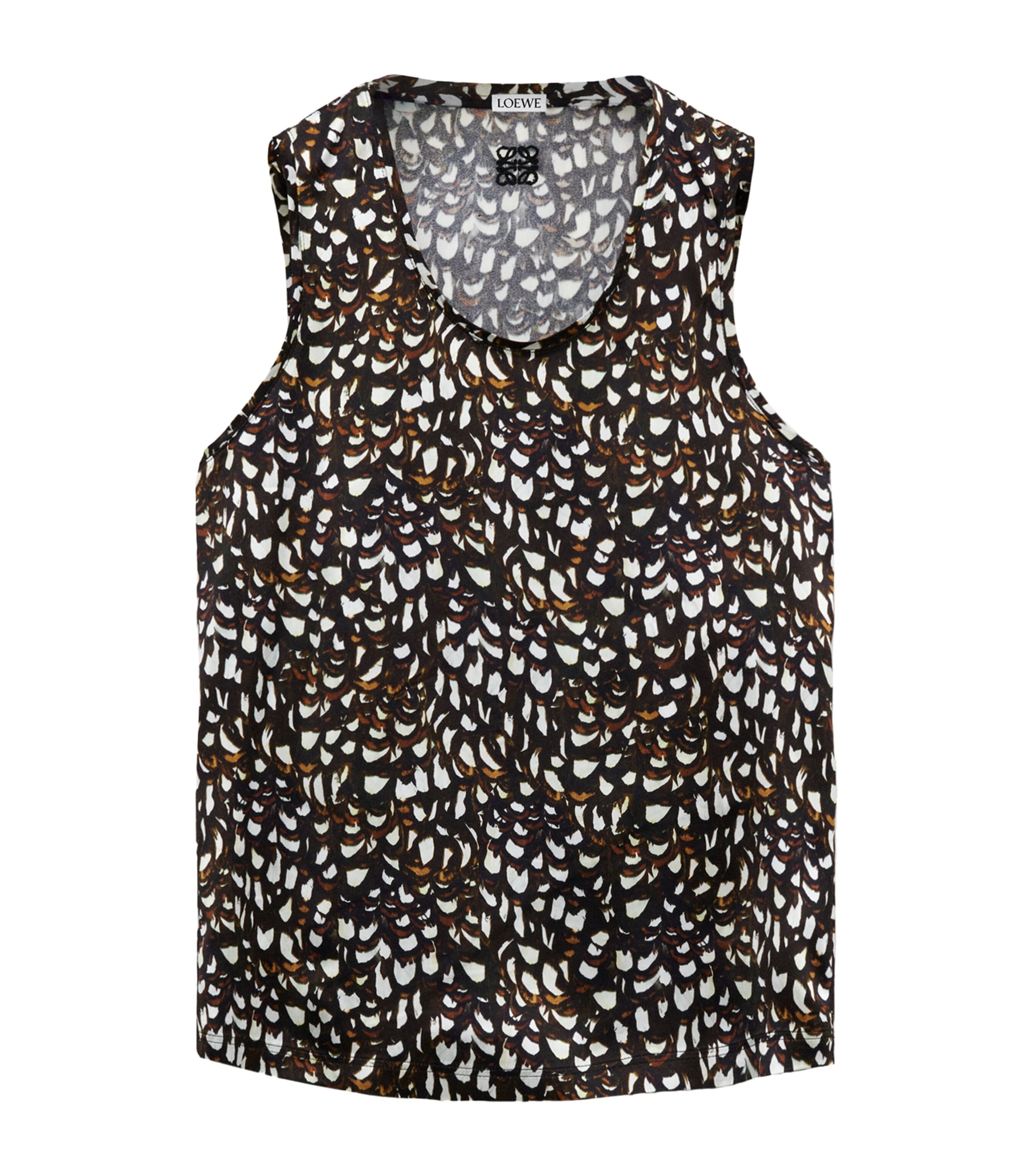 Loewe Sleeveless Vest In Multi
