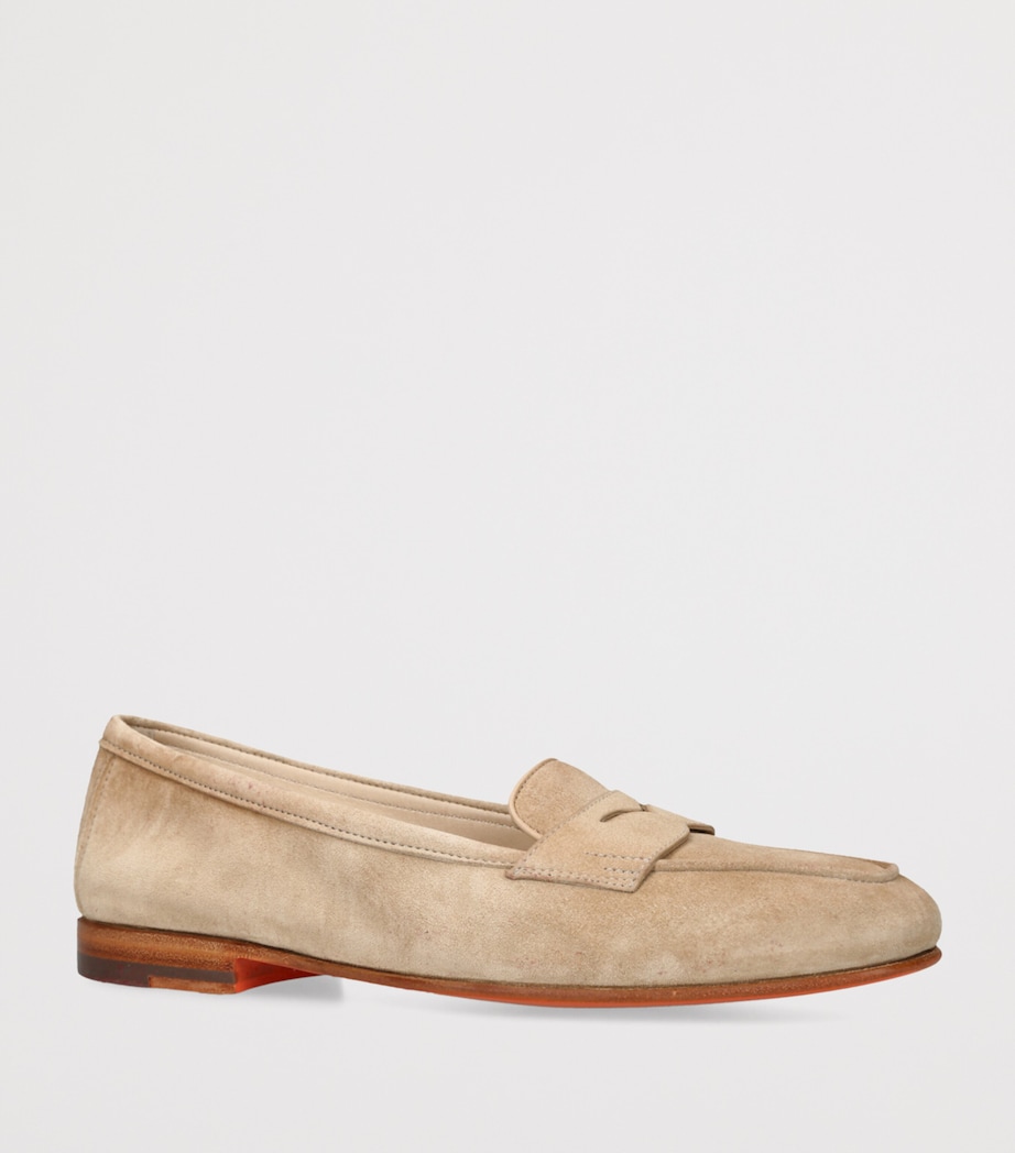 Suede Carla Loafers BEIGE OTH Image 3