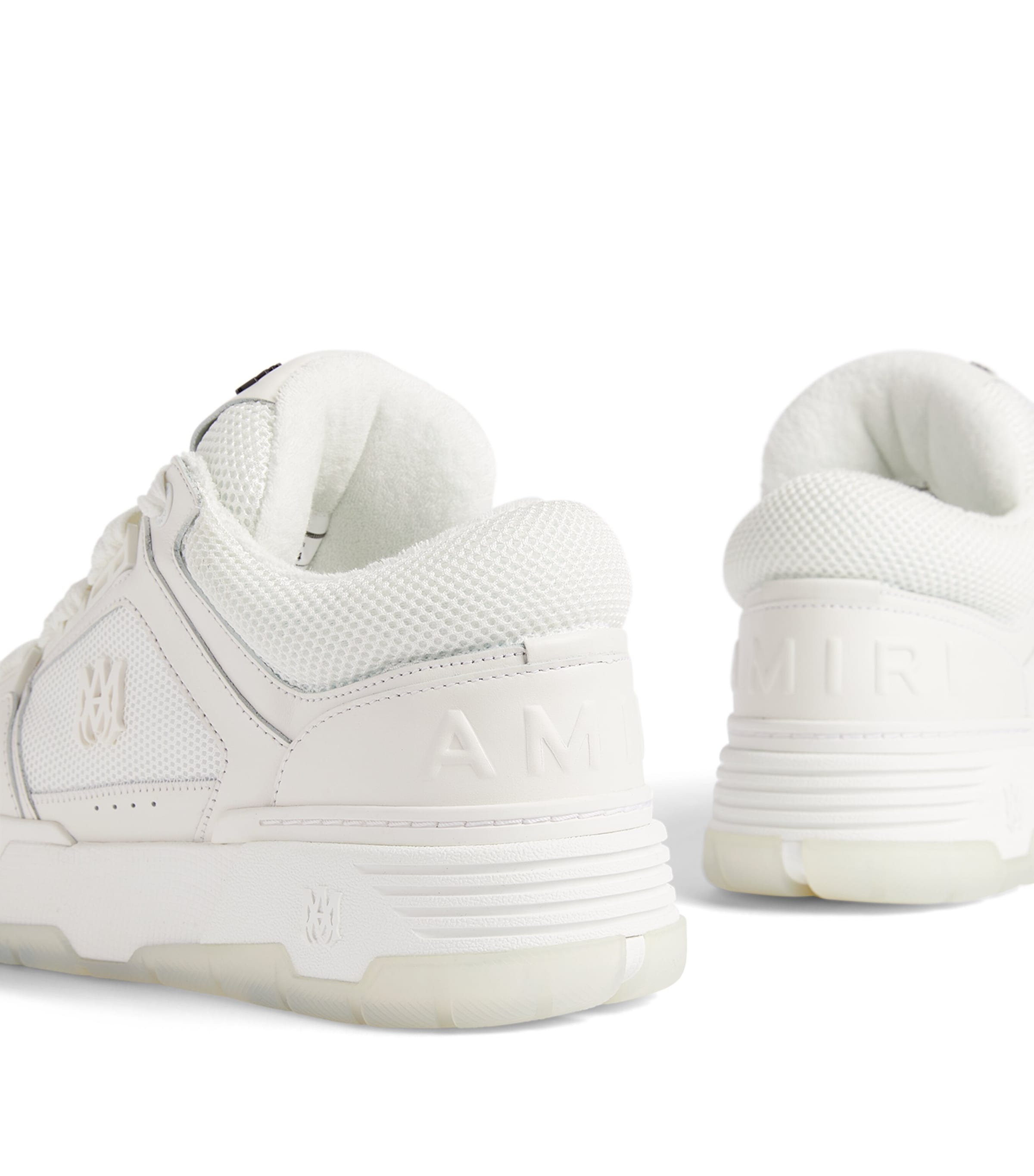 Leather MA-1 Low-Top Sneakers WHITE Image 7