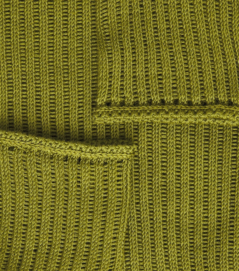 Pima Cotton Sweater U86 AVOCADO Image 2