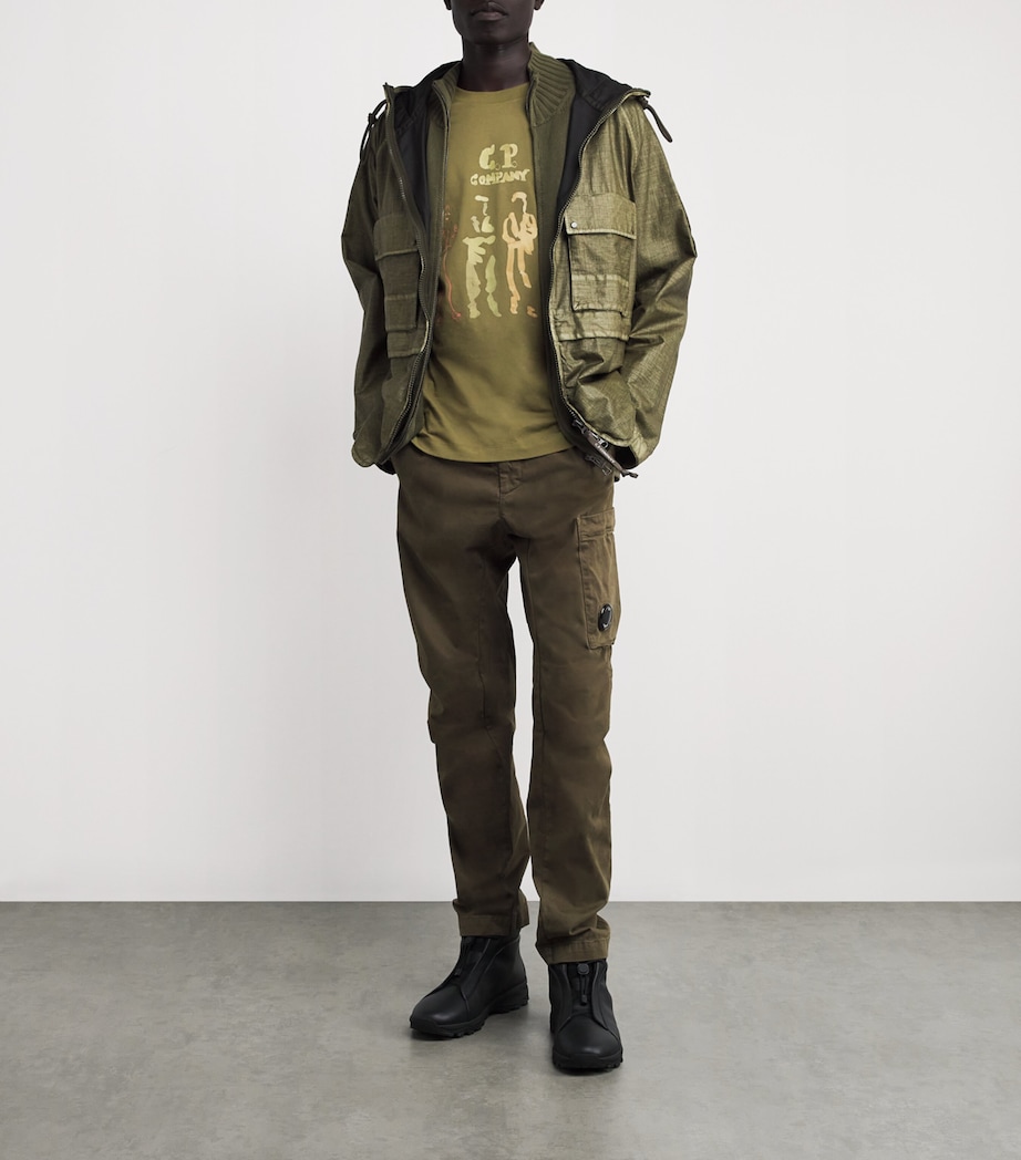 Cotton Logo T-Shirt 652 CAPERS Image 2