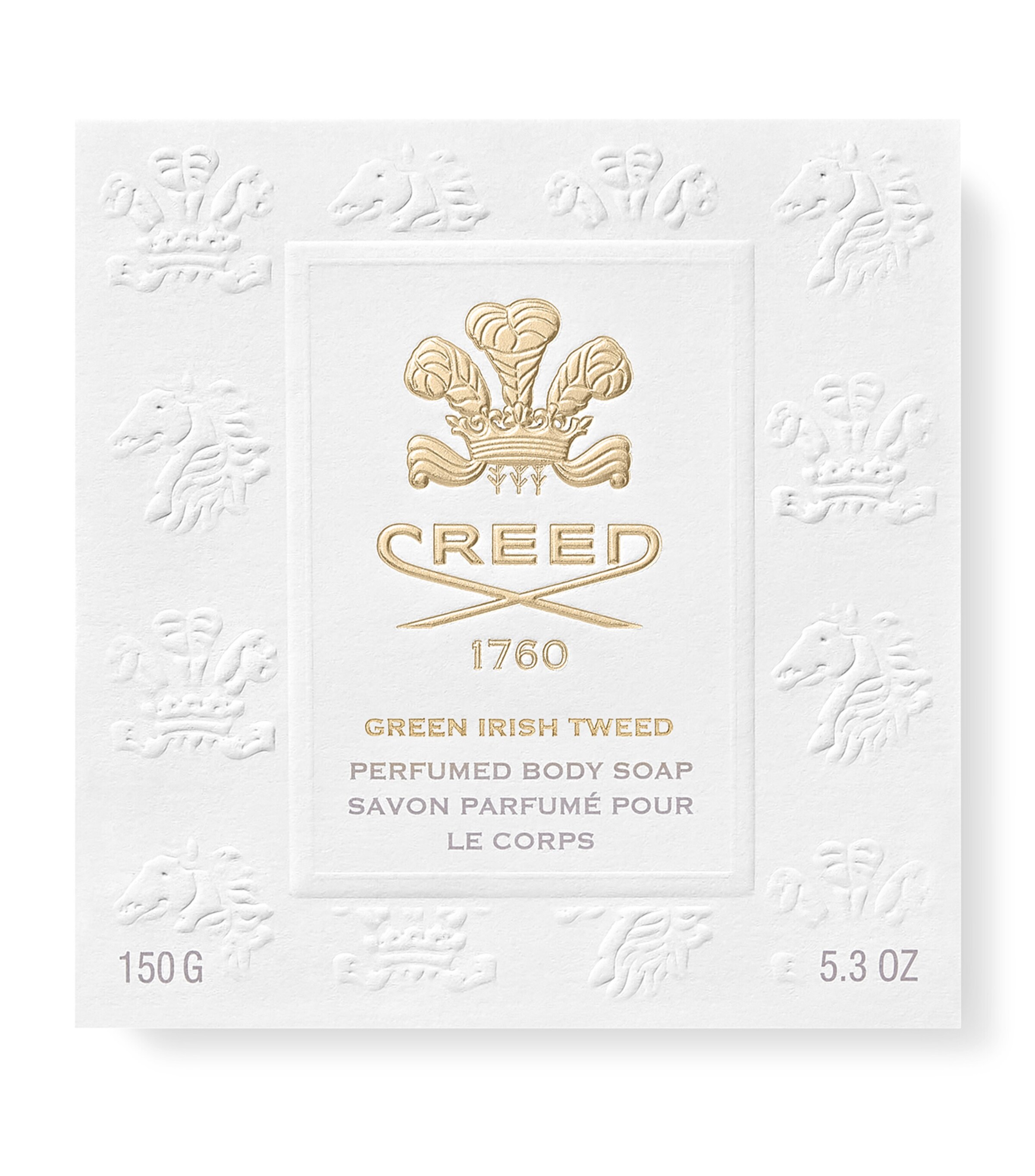 Green Irish Tweed Perfumed Soap​ (150g) NO COLOUR Image 4