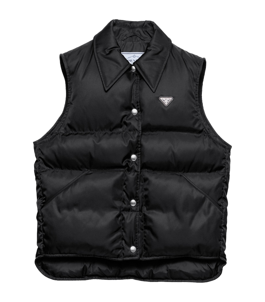 Down-Filled Re-Nylon Gilet F0002 Image 1
