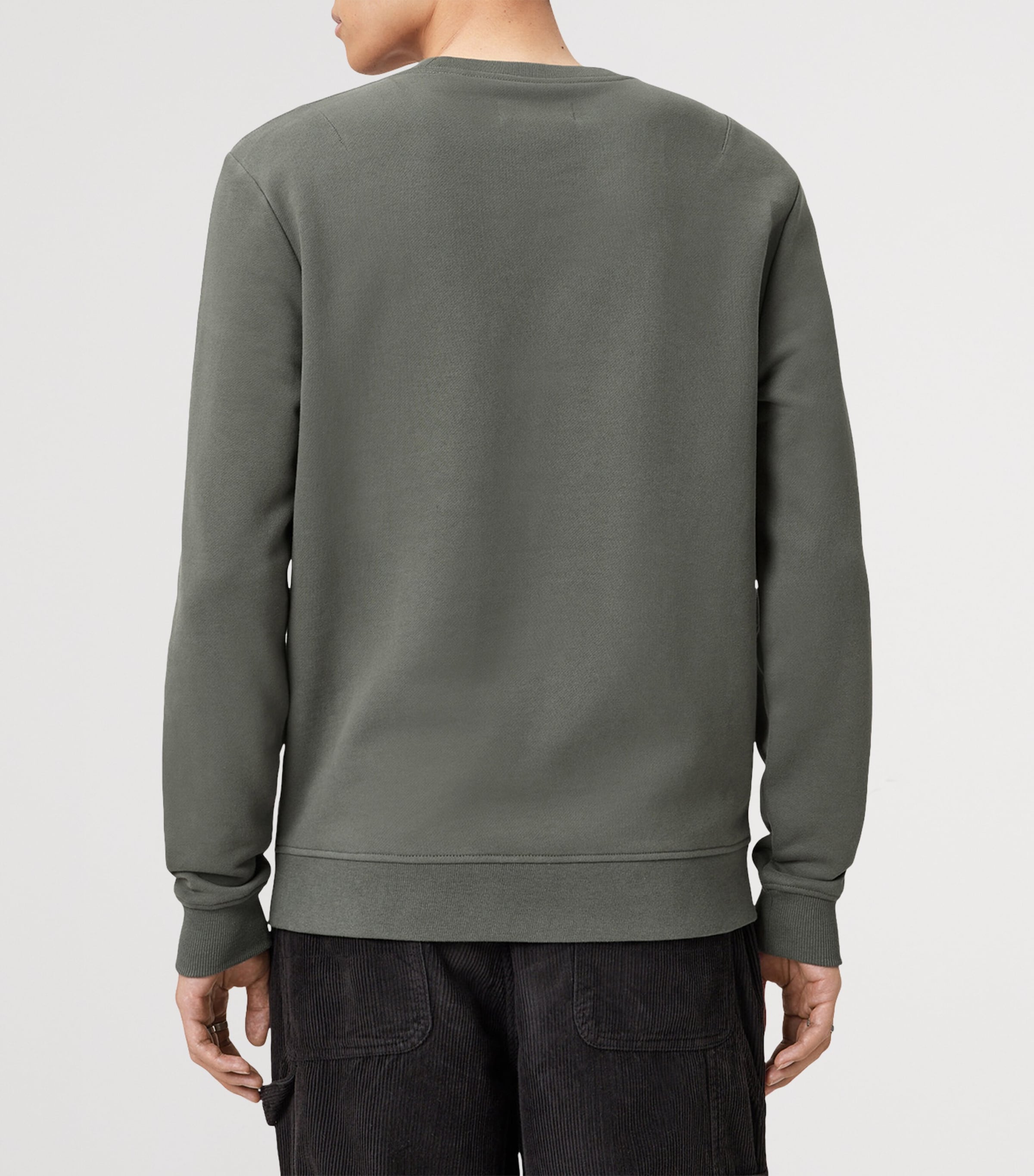 Organic Cotton Raven Sweatshirt GASTOR GREEN Image 3