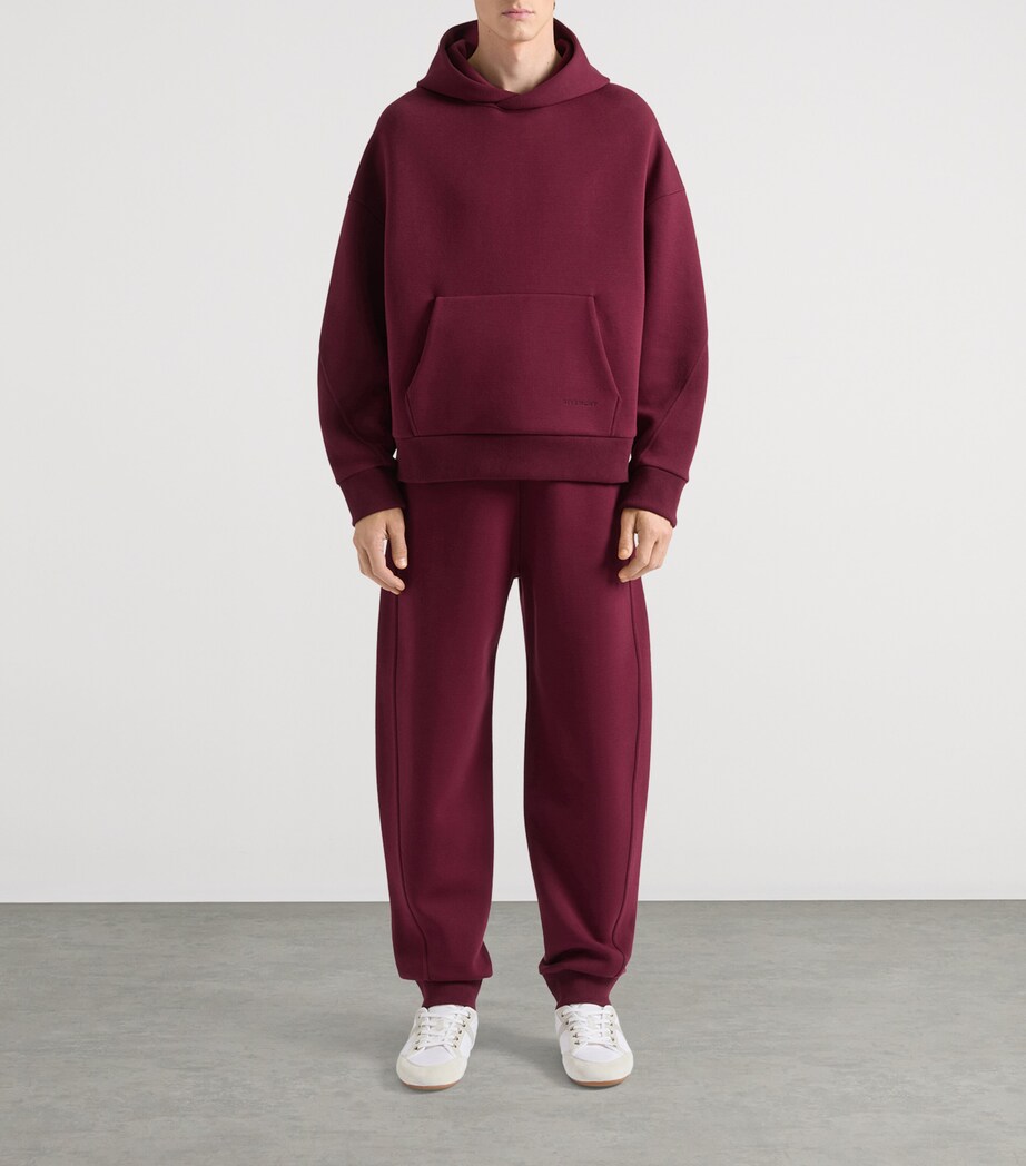 Cotton Sweatpants BURGUNDY Image 2