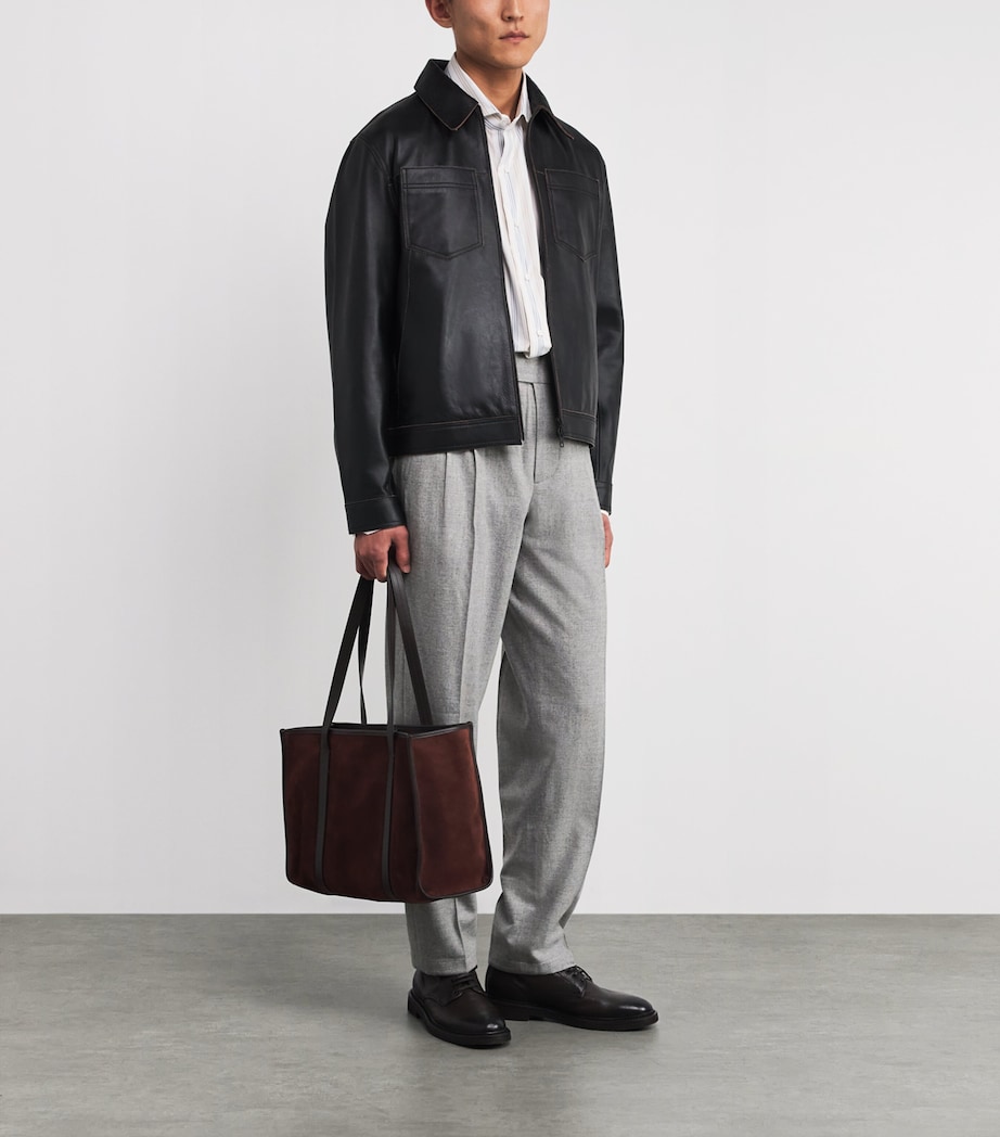 Wool-Blend Pleated Trousers 930 Image 2