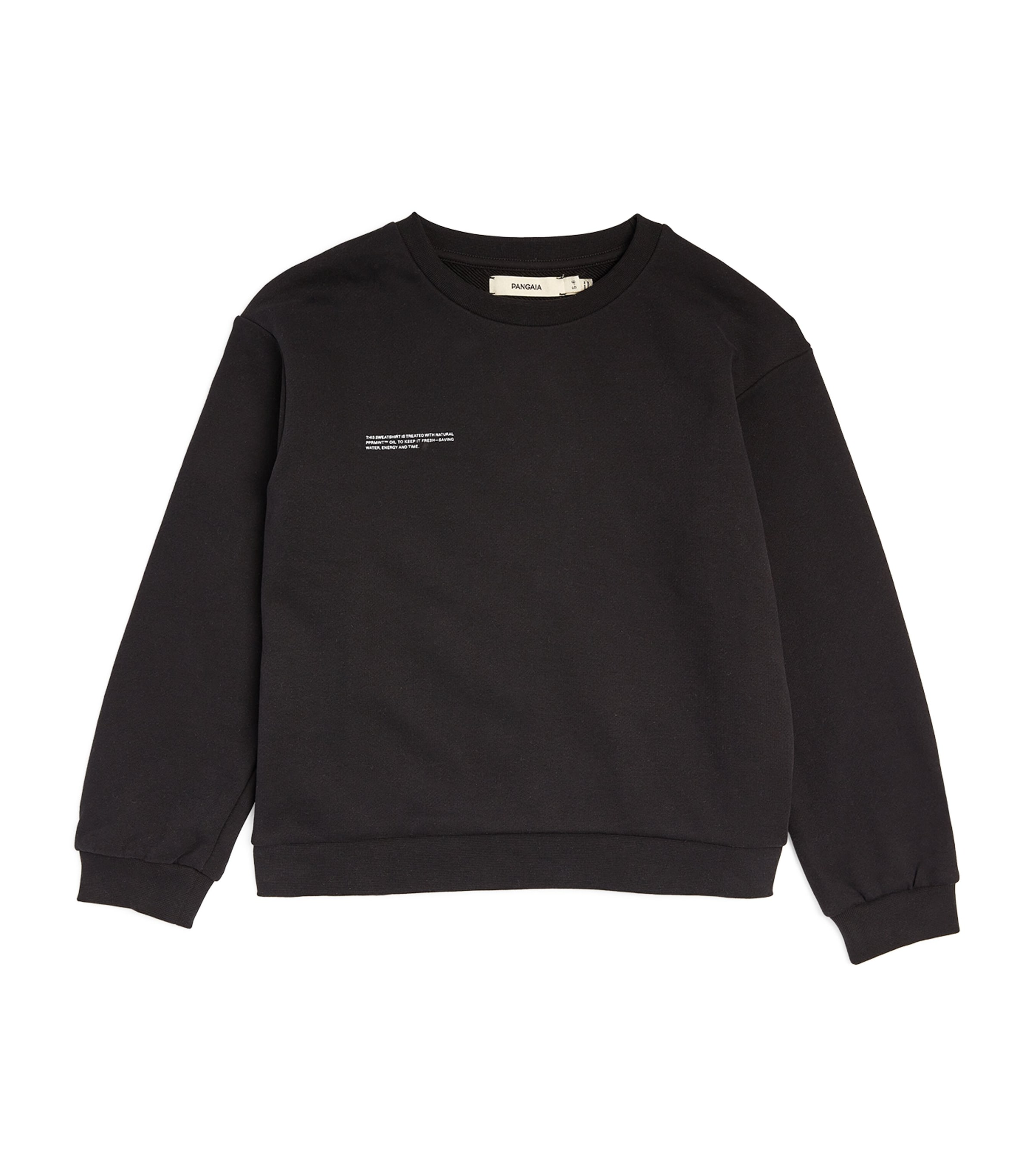 Pangaia Kids' Organic Cotton 365 Sweatshirt In Black