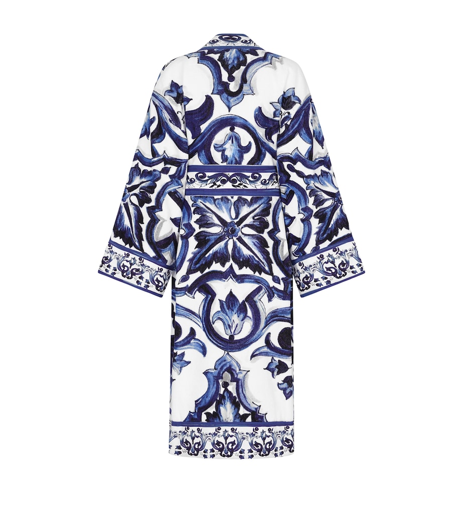 Terry Cotton Blu Mediterraneo Robe UB001 BLU MEDITERRAN Image 2