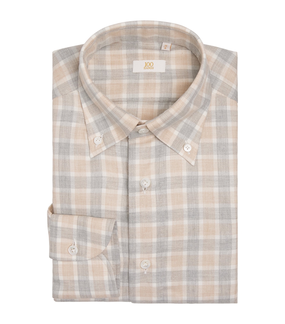 Cotton Flannel Check Shirt