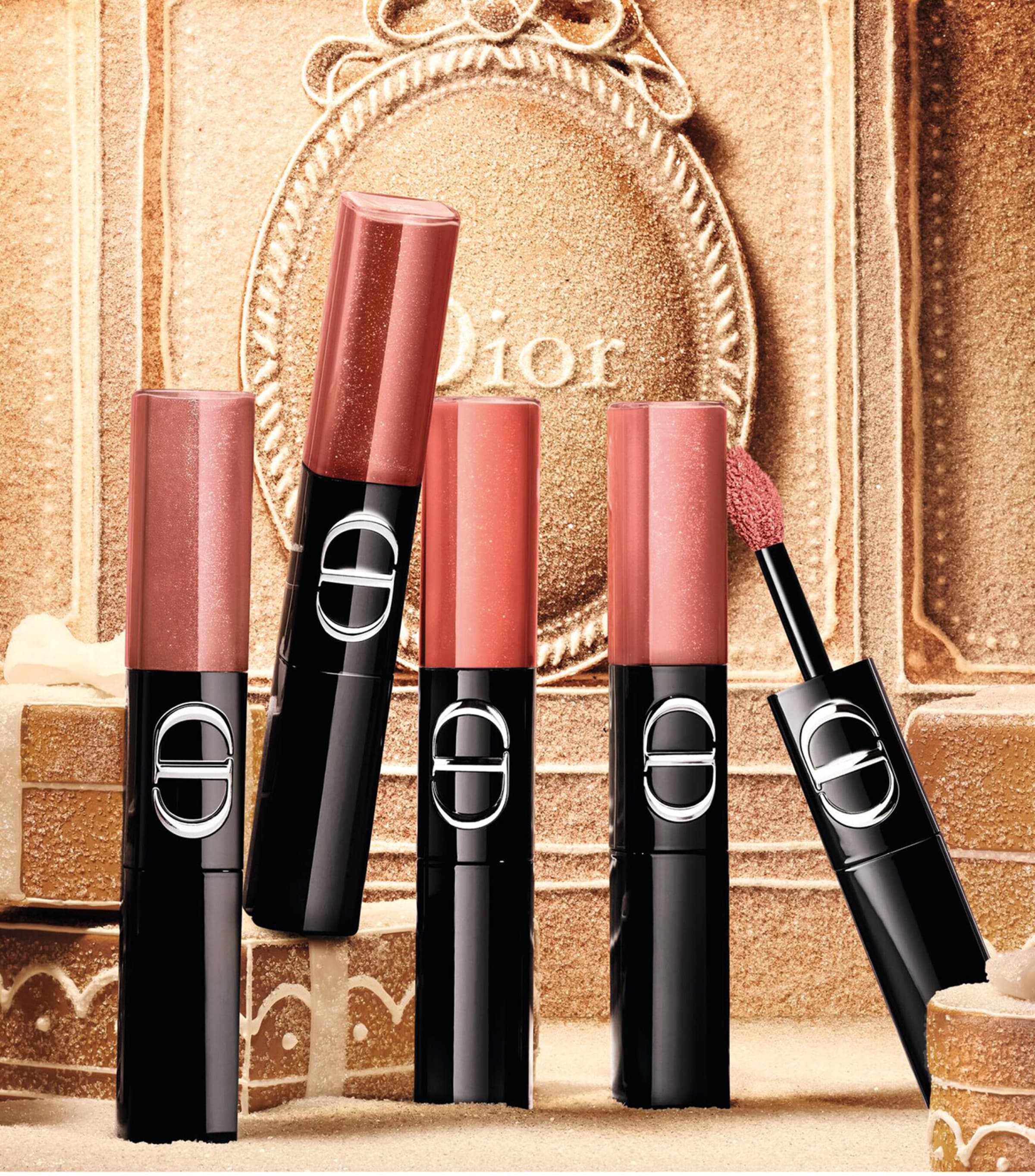 DIOR Rouge Dior Sequin Liquid Duo Lipstick | Harrods US