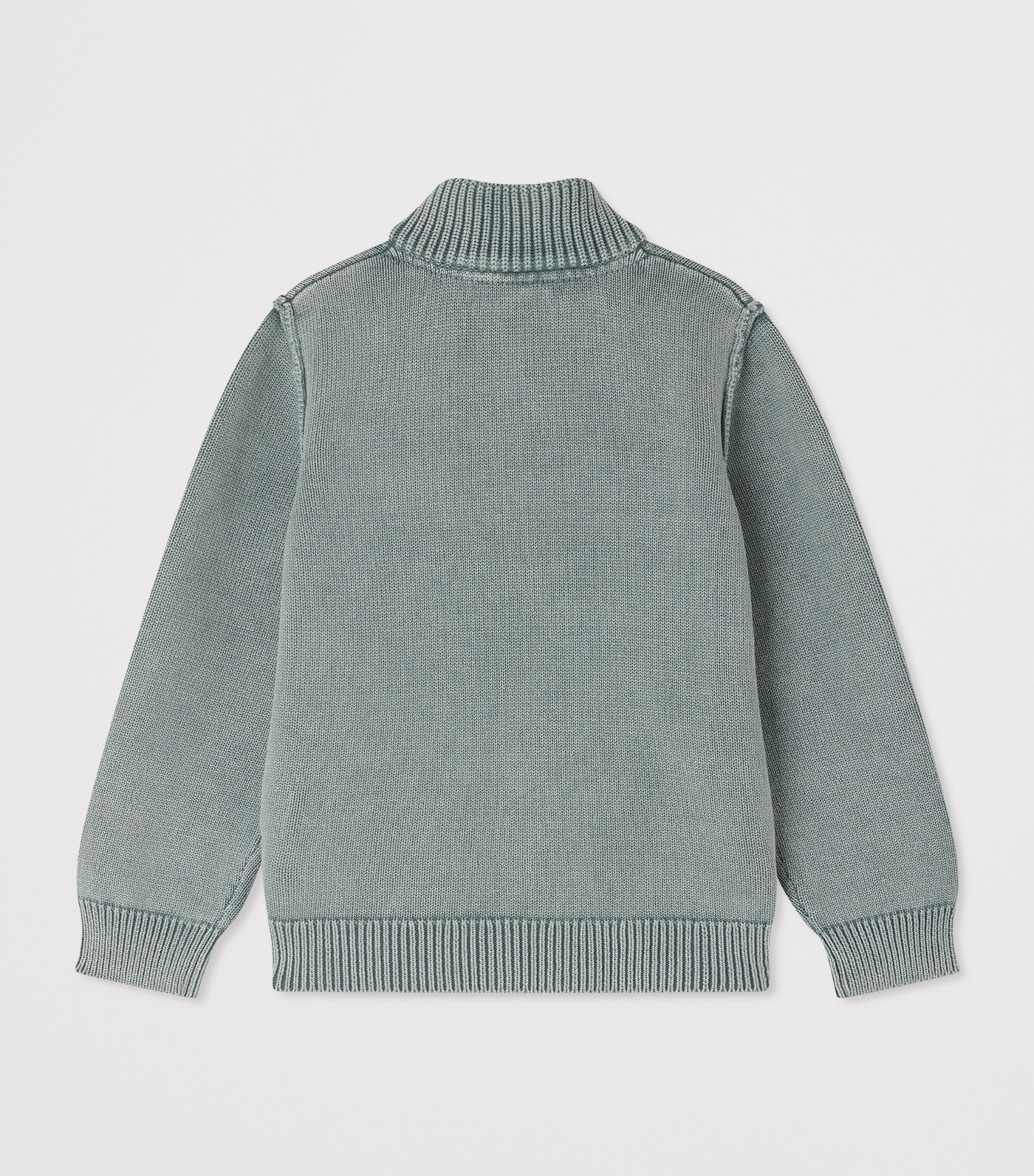 Bonpoint Cotton Lance Cardigan (10-14 Years) Upb Emeraude Image 2