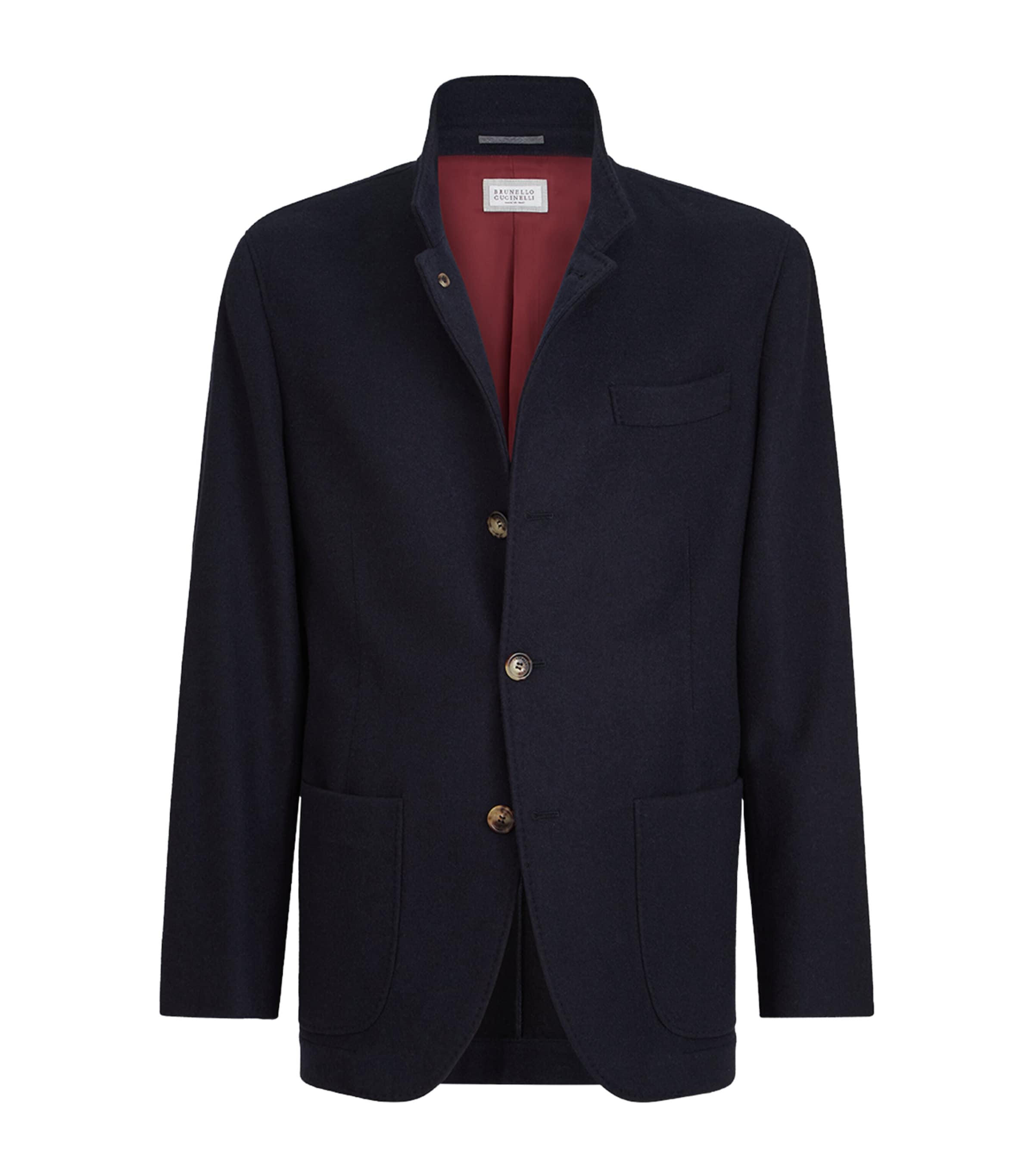 Brunello Cucinelli Mens Water-Resistant Cashmere Blazer Image 1