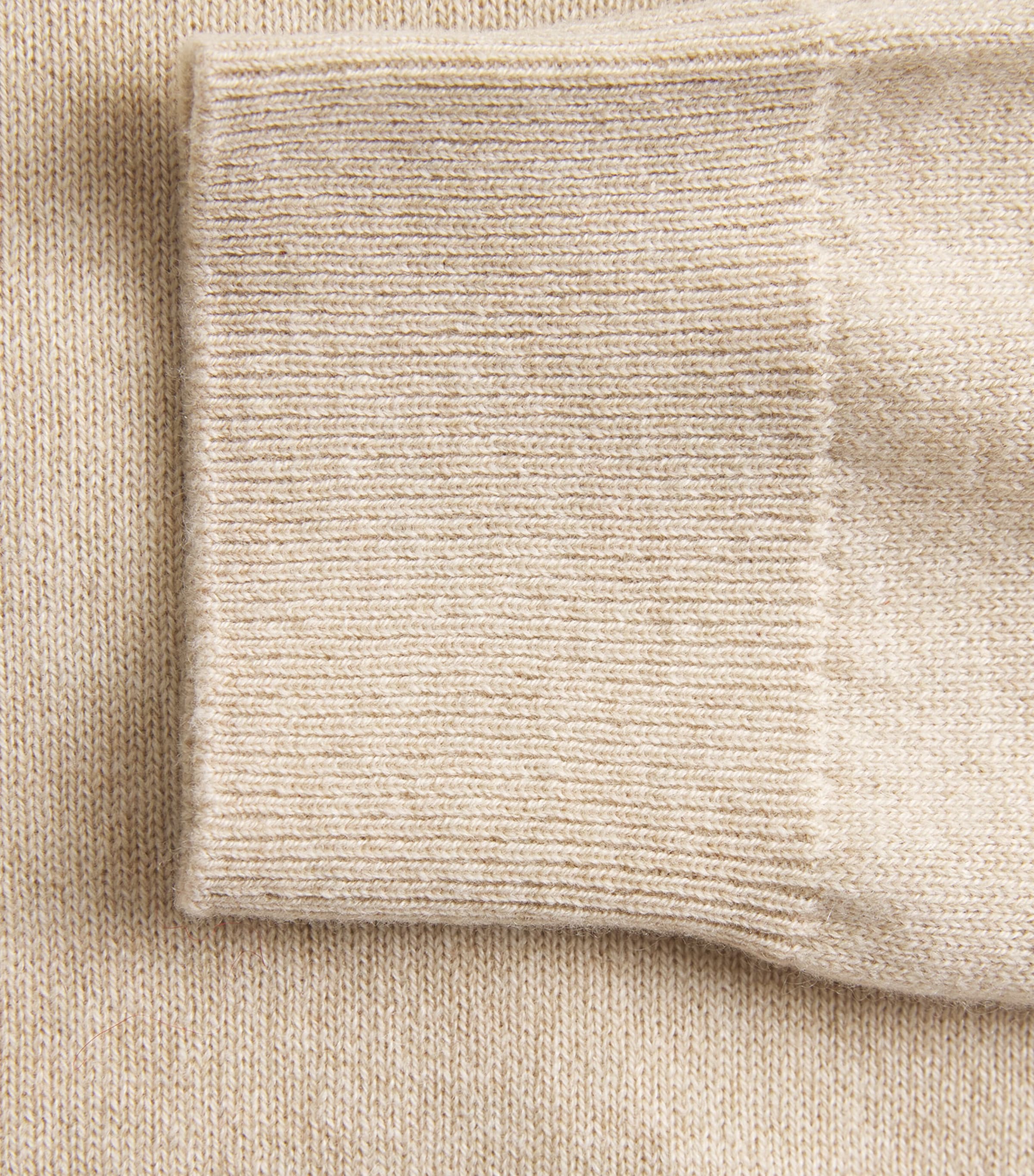 Cashmere Crew-Neck Sweater CHAMPAGNE Image 5