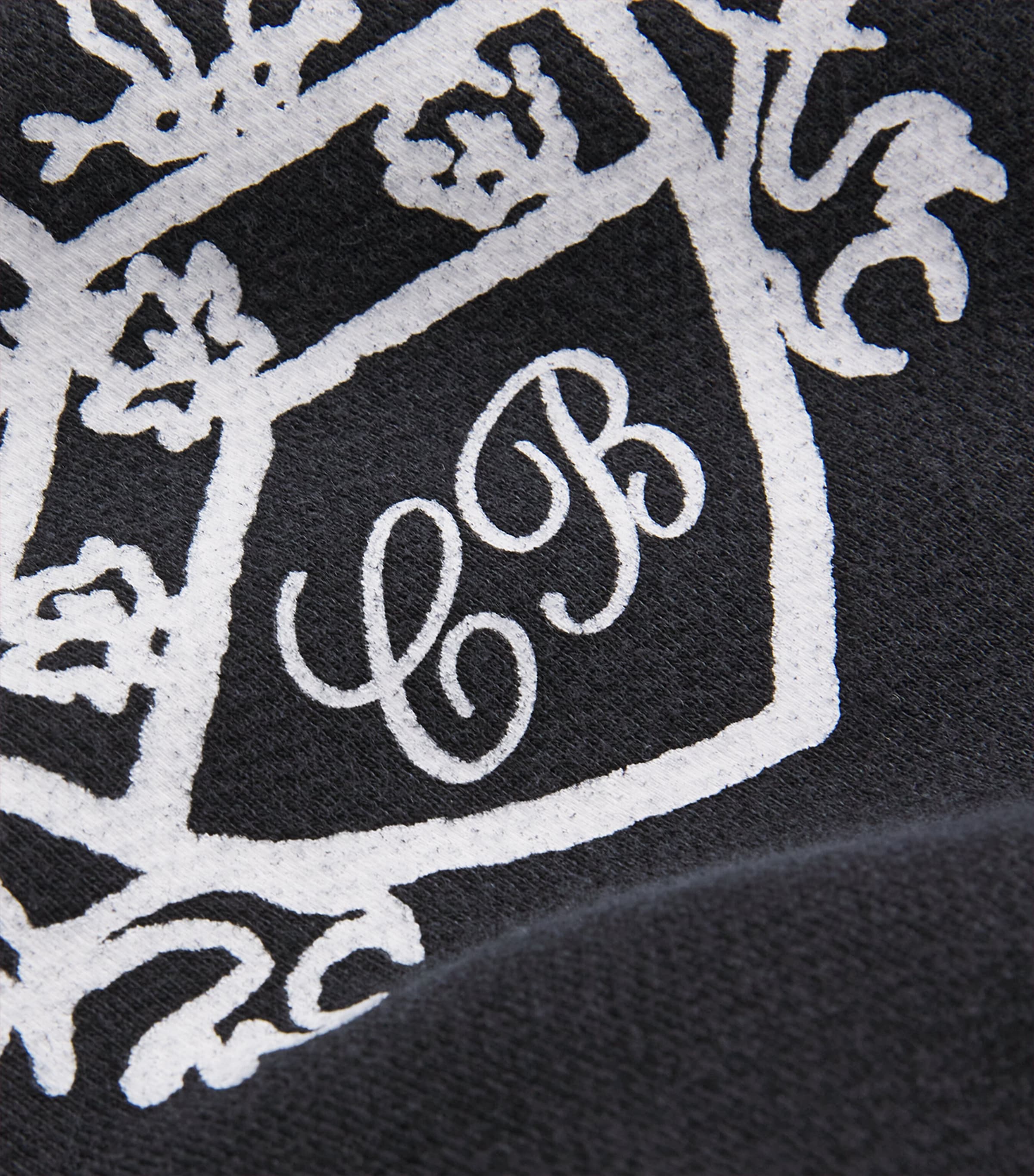 Collegiate Crest Sweatshirt 001 VINTAGE BLACK Image 5