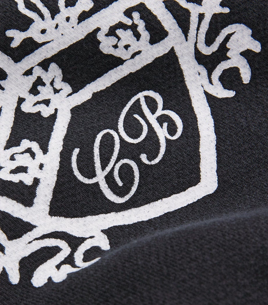 Collegiate Crest Sweatshirt 001 VINTAGE BLACK Image 5