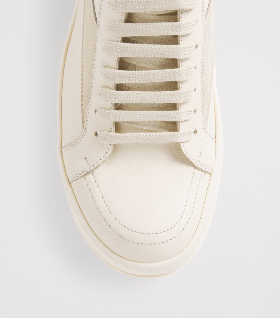 Leather Vintage Sneakers MILK/MILK/MILK Image 5