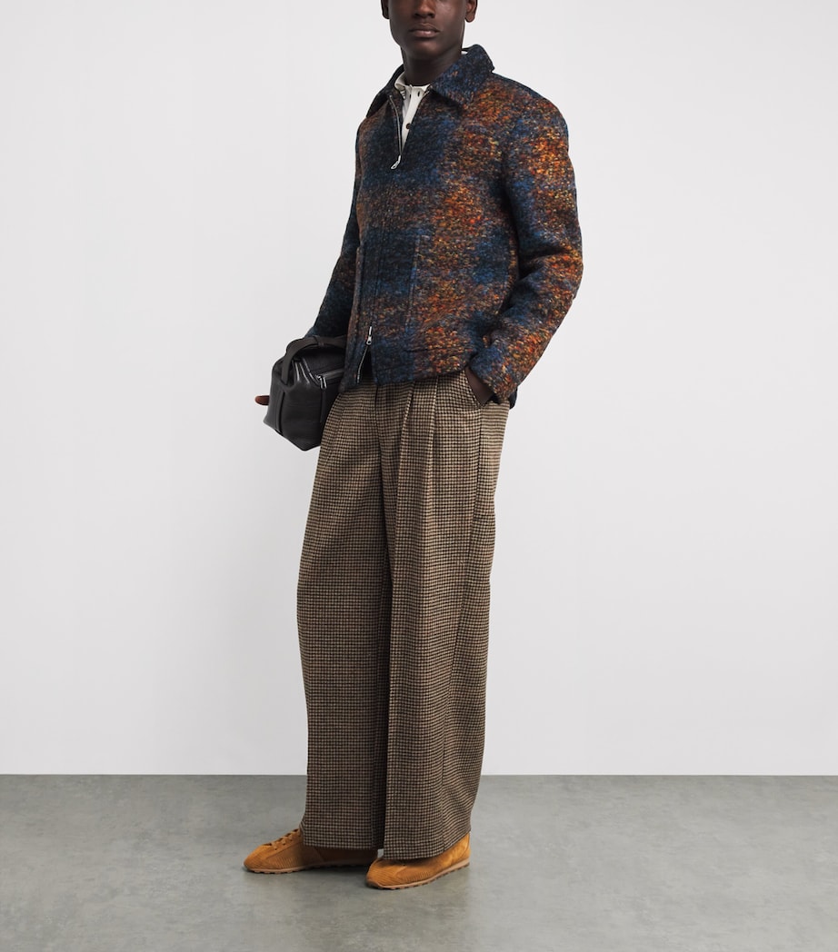 Wool-Blend Gael Jacket BLUE MULTI Image 2