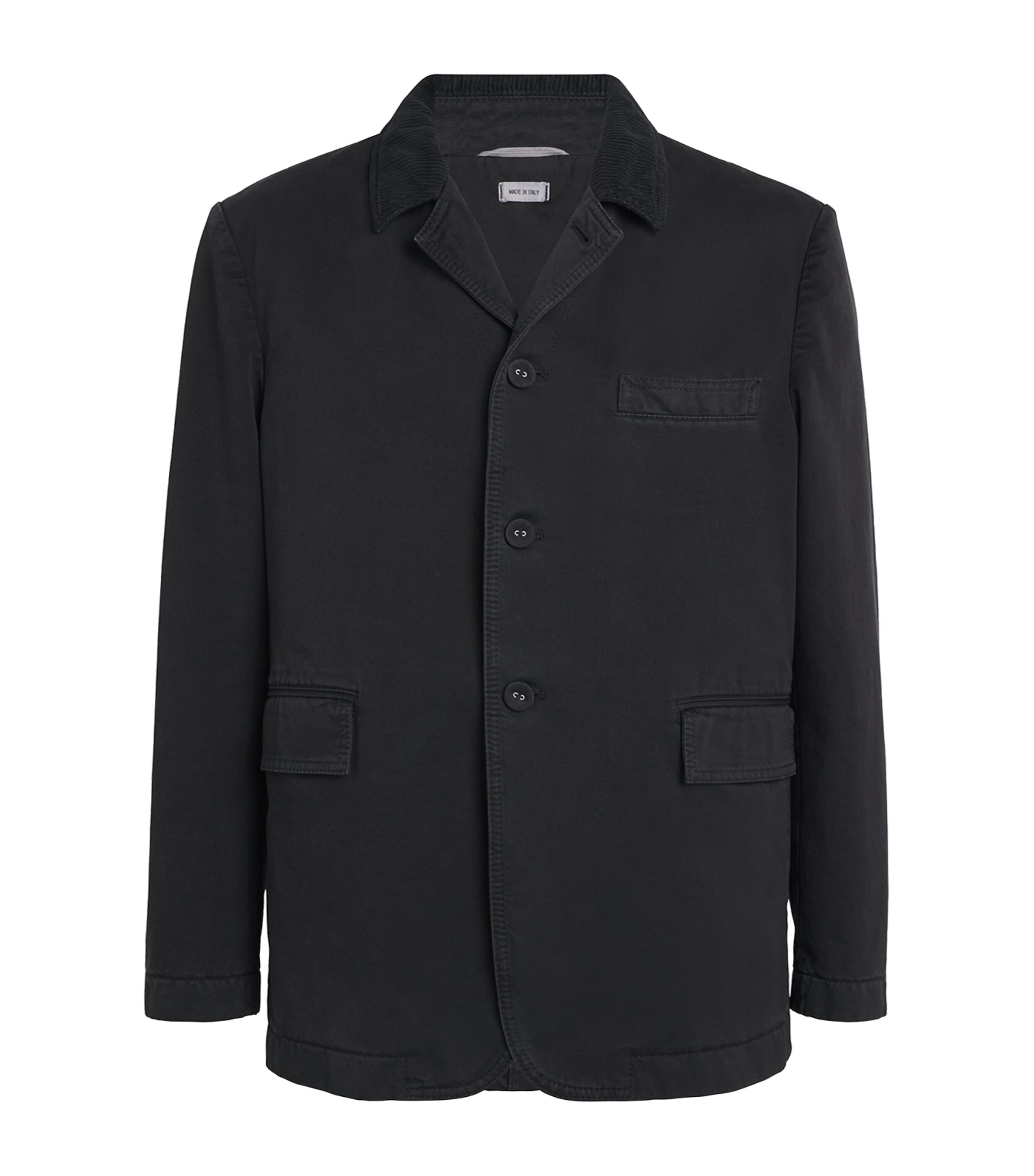 Thom Browne Cotton Unstructured Blazer In Black