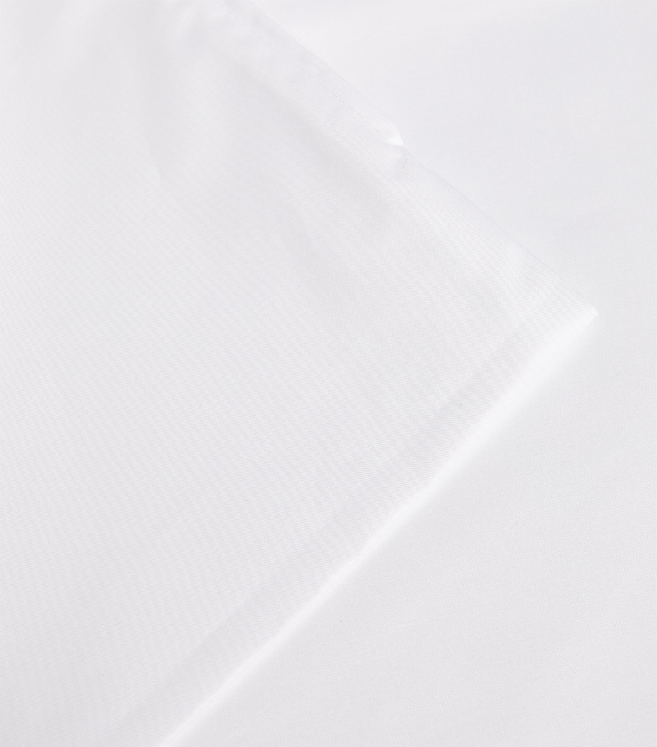 Dust Mite Pillowcase Protector Pair (50cm x 70cm) WHITE Image 4