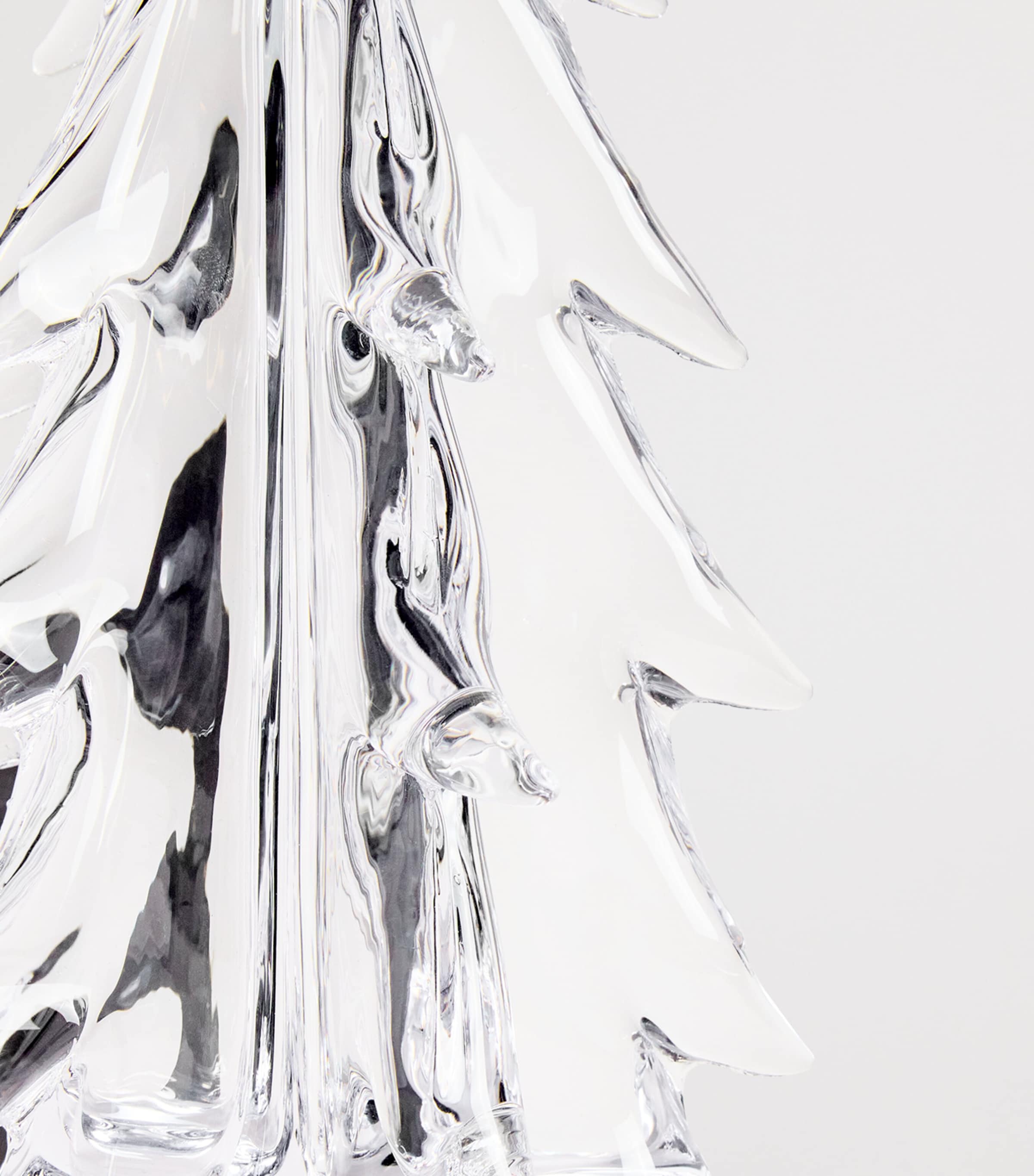 Glass Vermont Evergreen Christmas Tree Ornament CLEAR Image 2