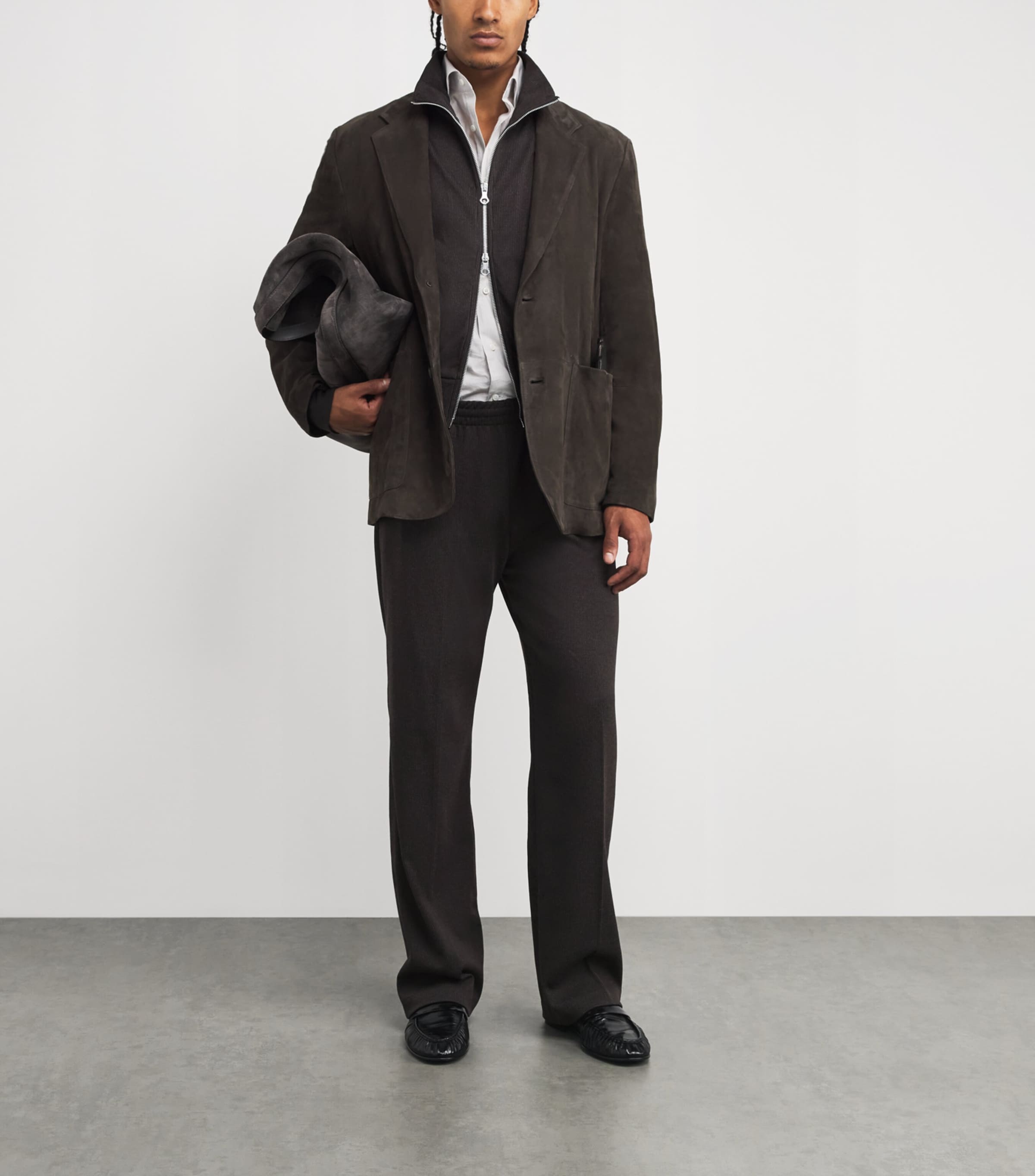 Micro-Corduroy Breeze Trousers TRACK AND FIELD Image 2