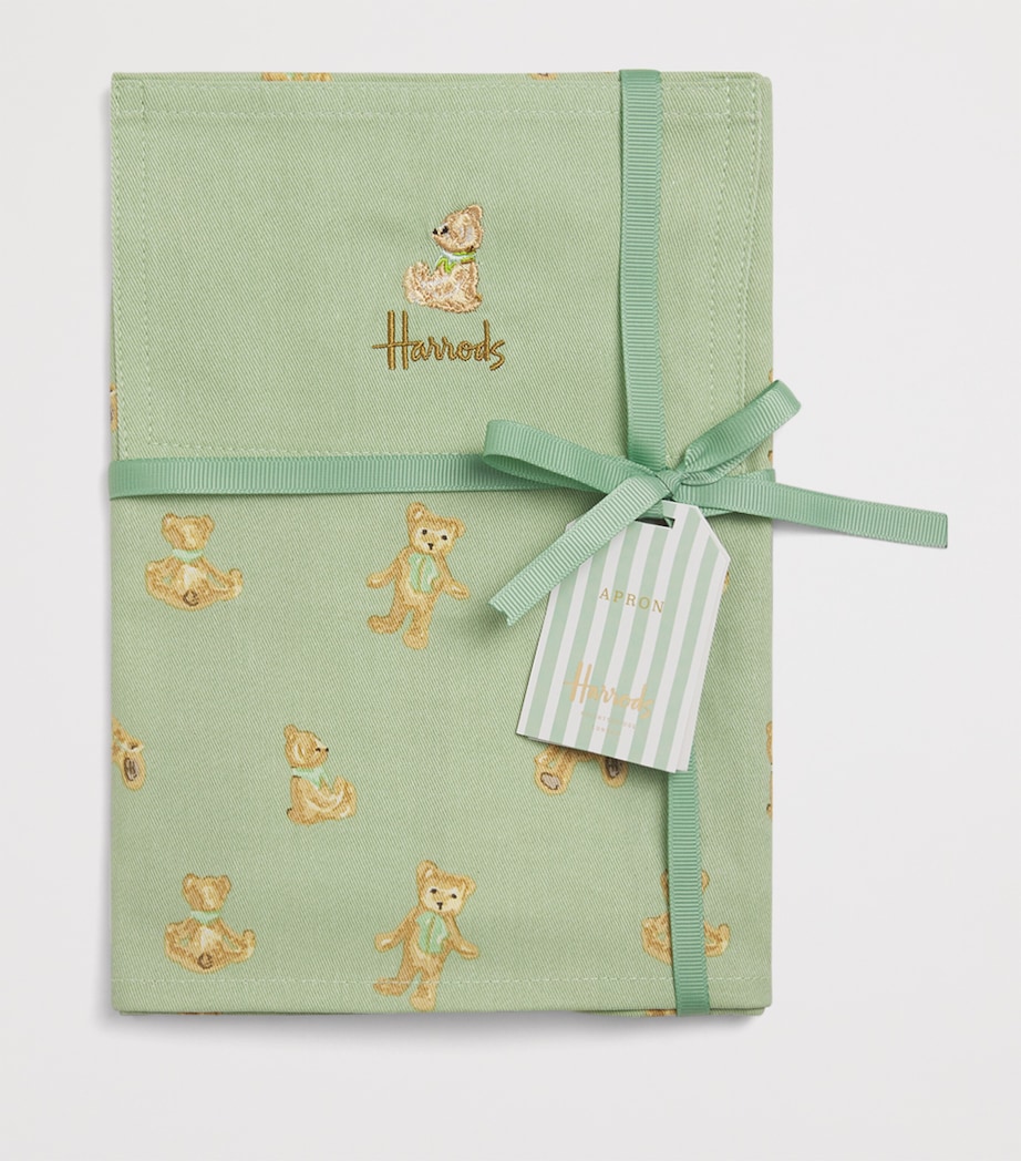 Henry Bear Kids Apron GREEN Image 2