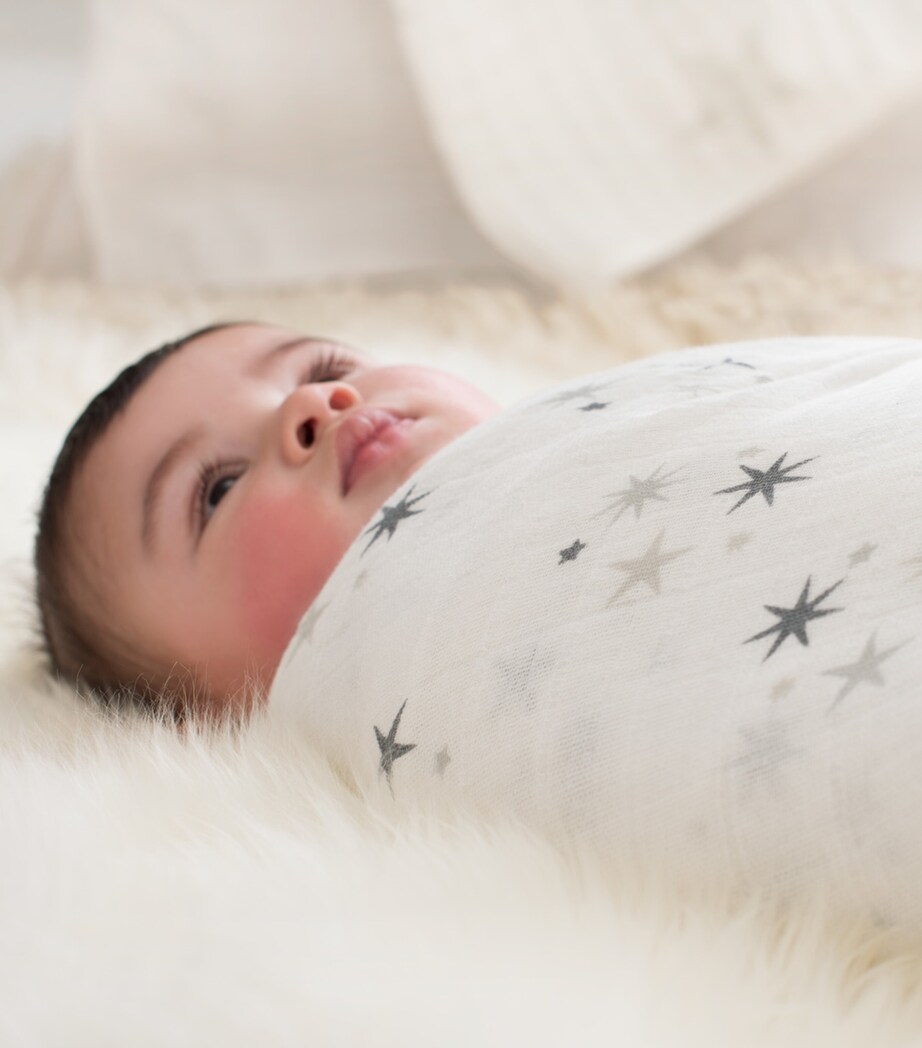 Twinkle Swaddles (Set of 4) GREY Image 9