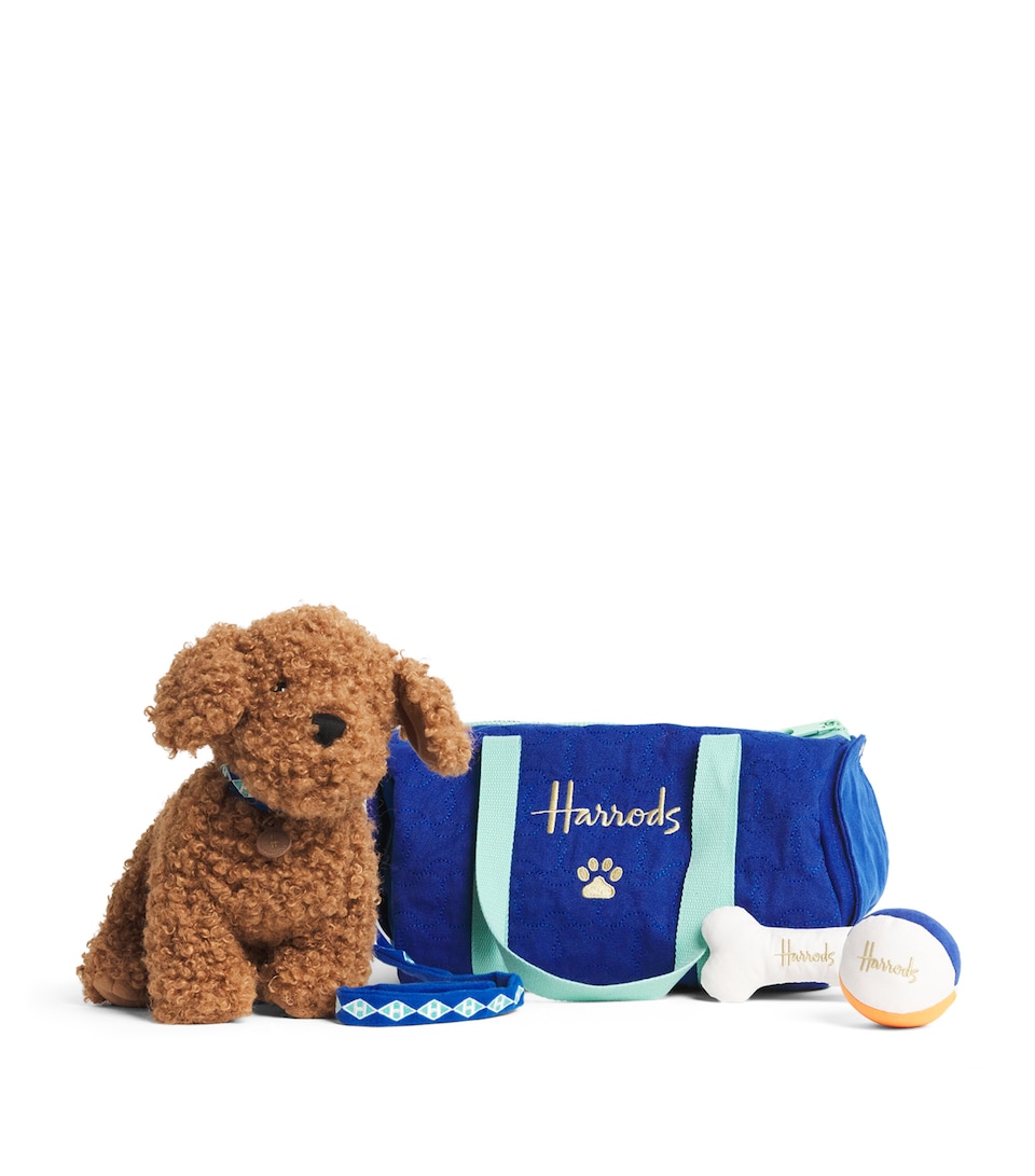 Harrods Dog In a Bag Toy Set