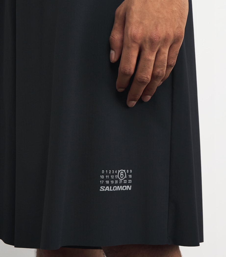 x Salomon Numeric Technical Shorts 900 DEEP BLACK Image 6