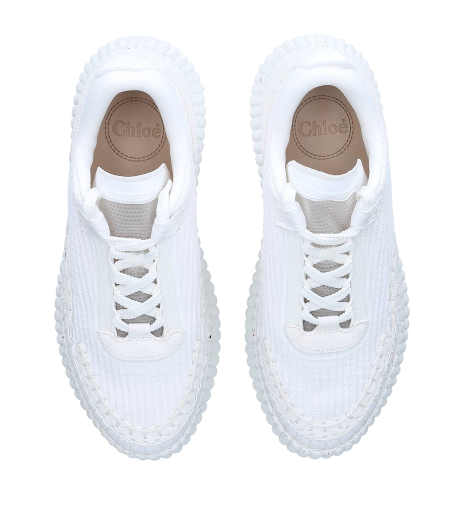 Chloé Nama Runner Sneakers White Image 6