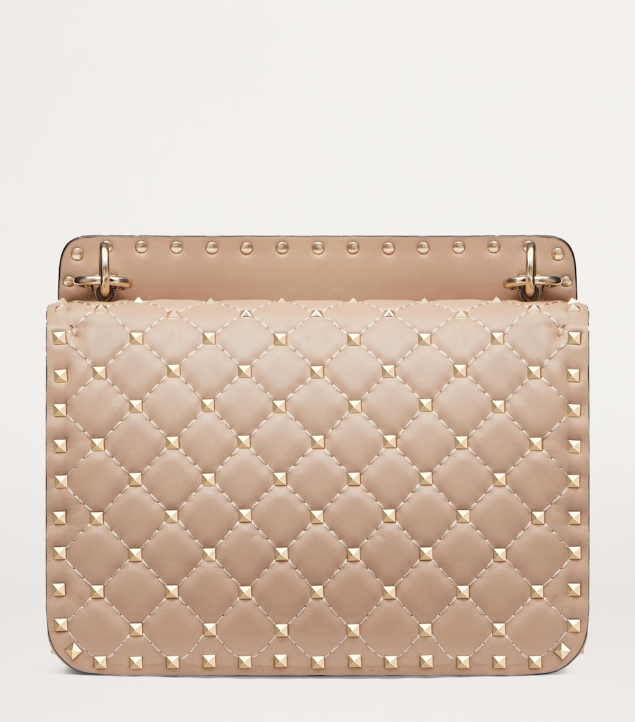 Medium Rockstud Spike Top-Handle Bag P45 Image 3