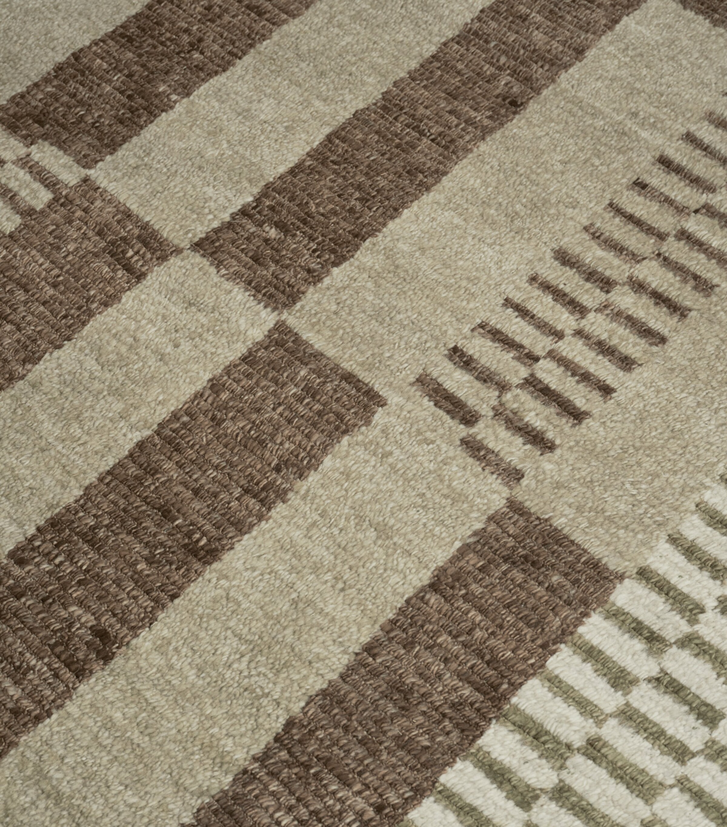 The Rug Company x Paul Smith Stil Runner (3.05m x 0.84m) Green Image 2
