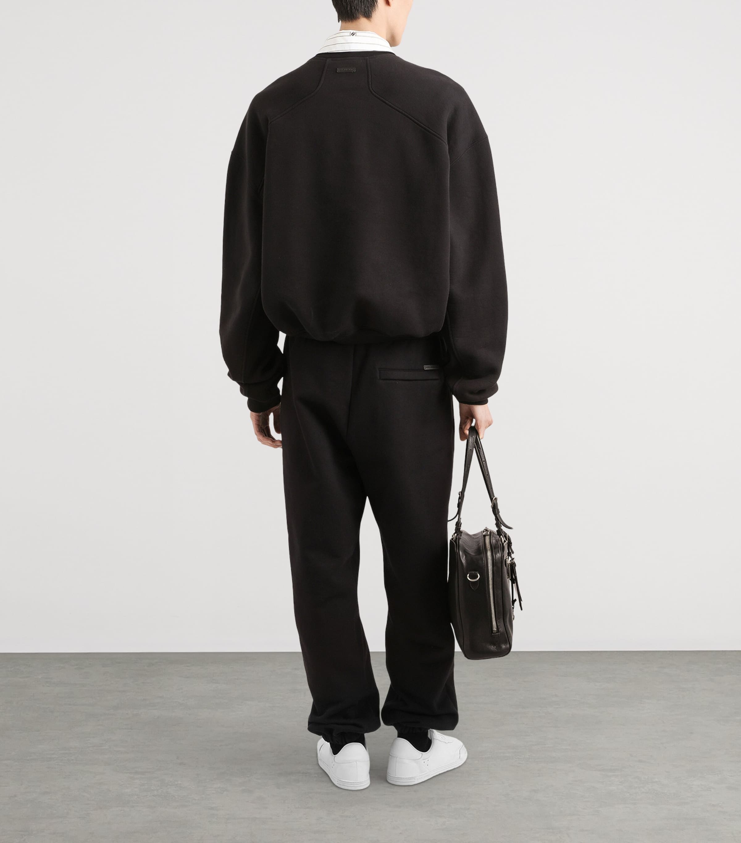 Cotton-Blend Stripe Shirt S8350-JACQUARD Image 4