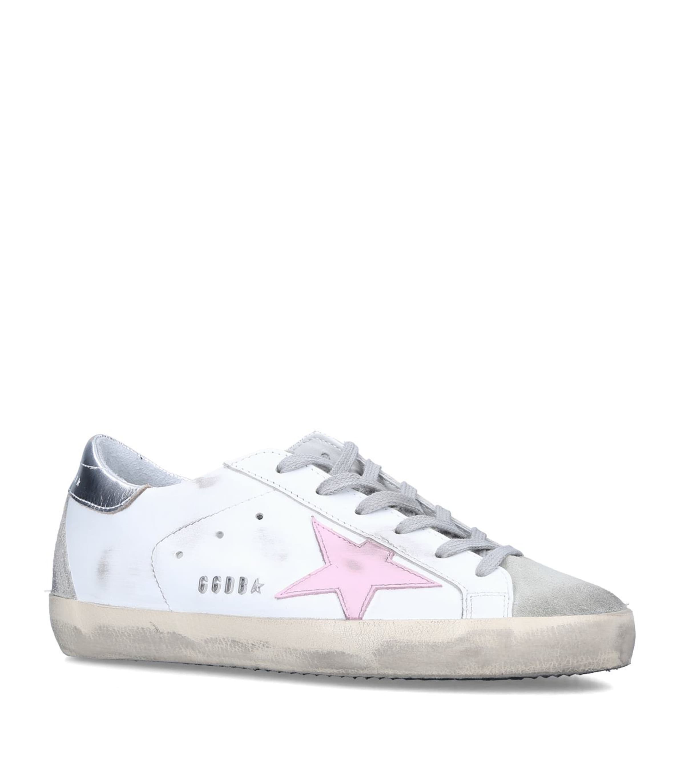 Golden Goose Superstar Sneakers In White