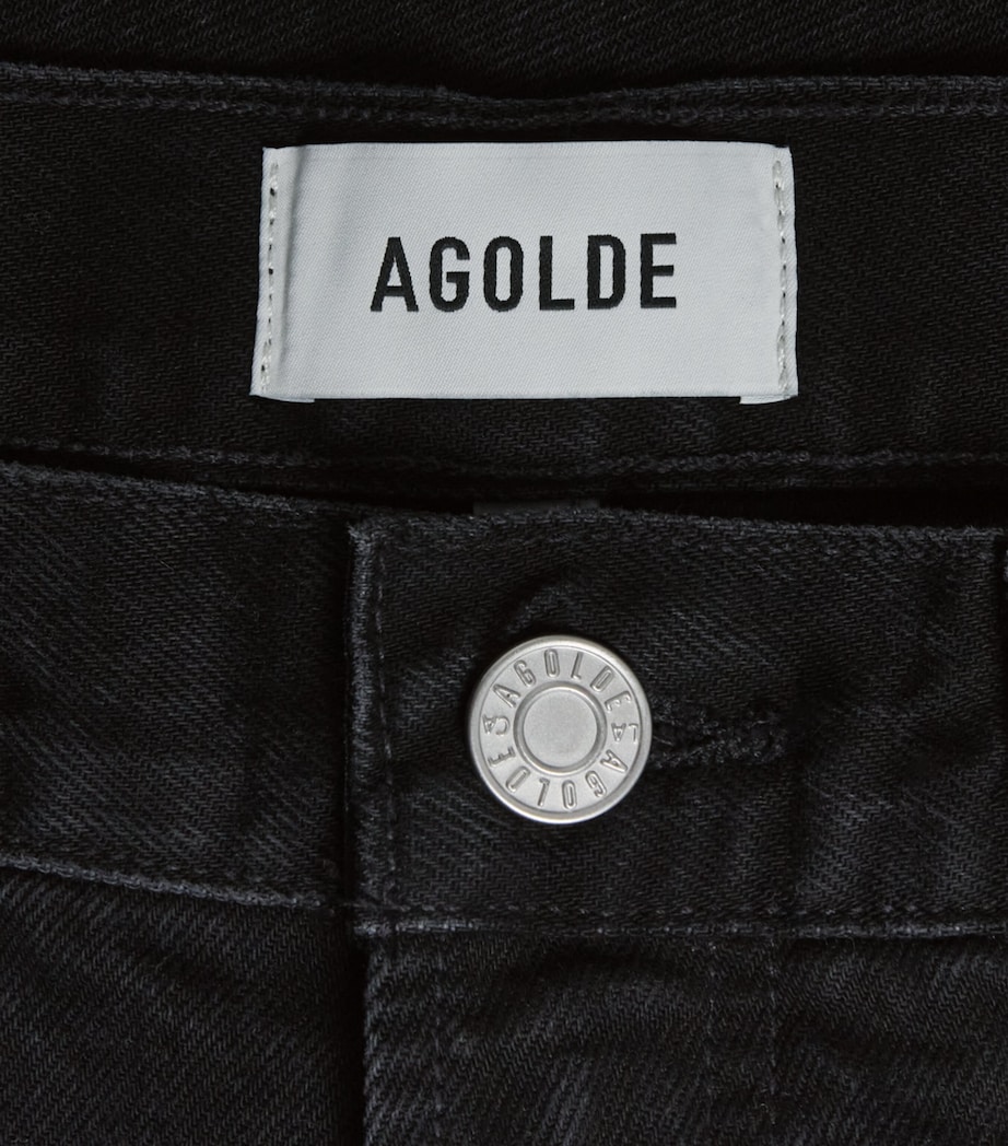 AGOLDE Mens Fusion Tapered Baggy Jeans Kember Image 6
