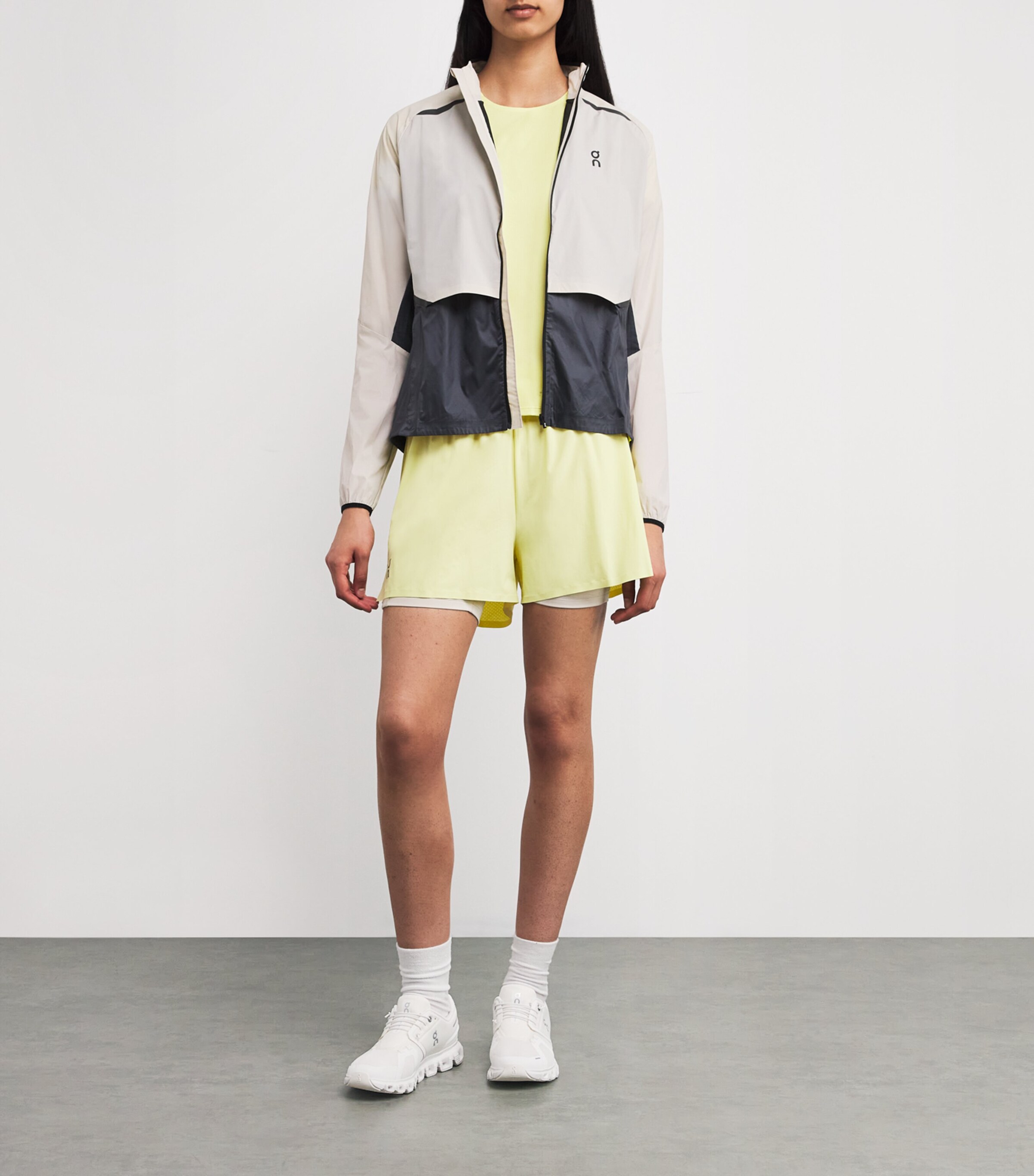 3” Performance 2/1 Shorts LIMELIGHT | SAND Image 2