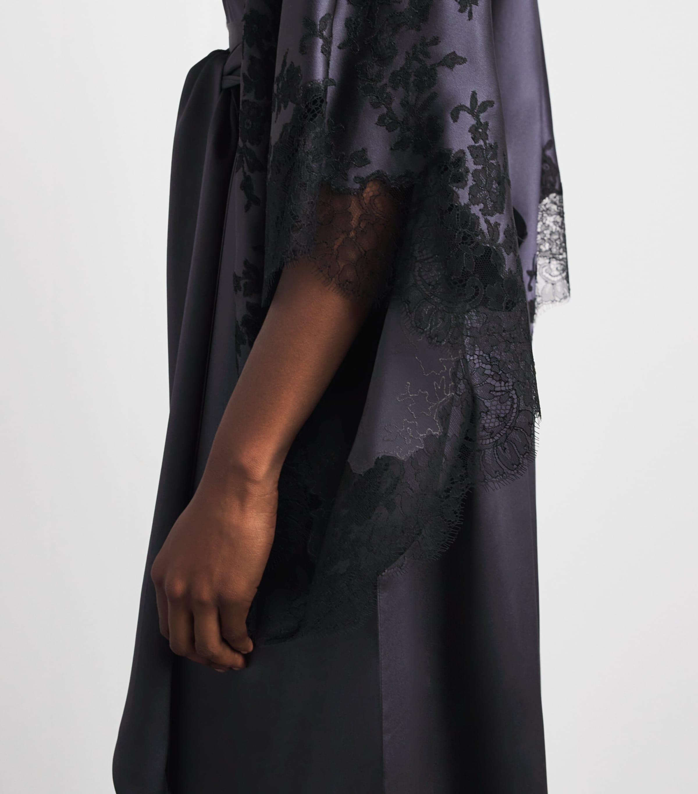 Carine Gilson Womens Silk Long Cérès Robe Noixdegalles Image 3