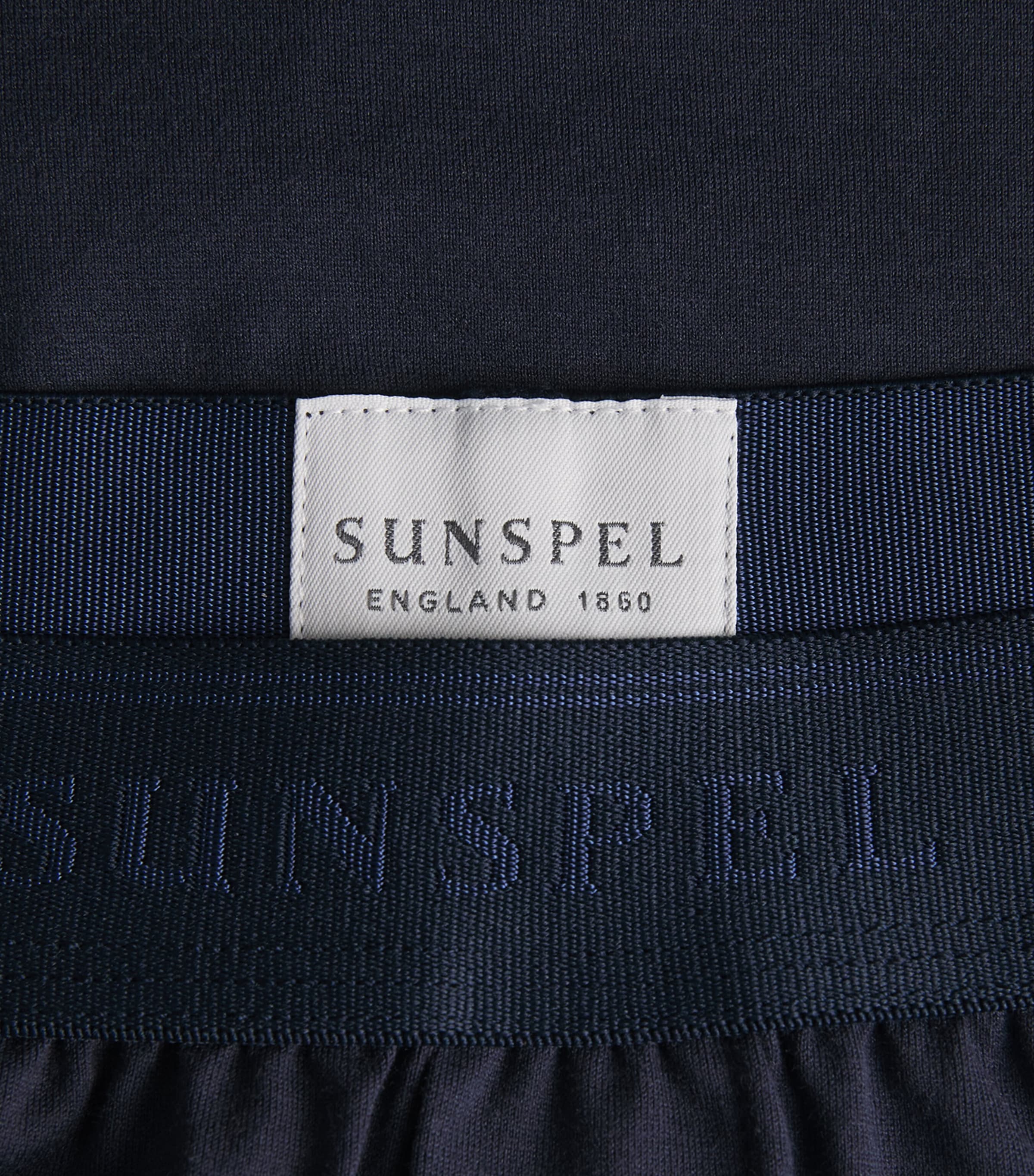 Superfine Cotton Boxer Shorts BUAA - NAVY Image 5