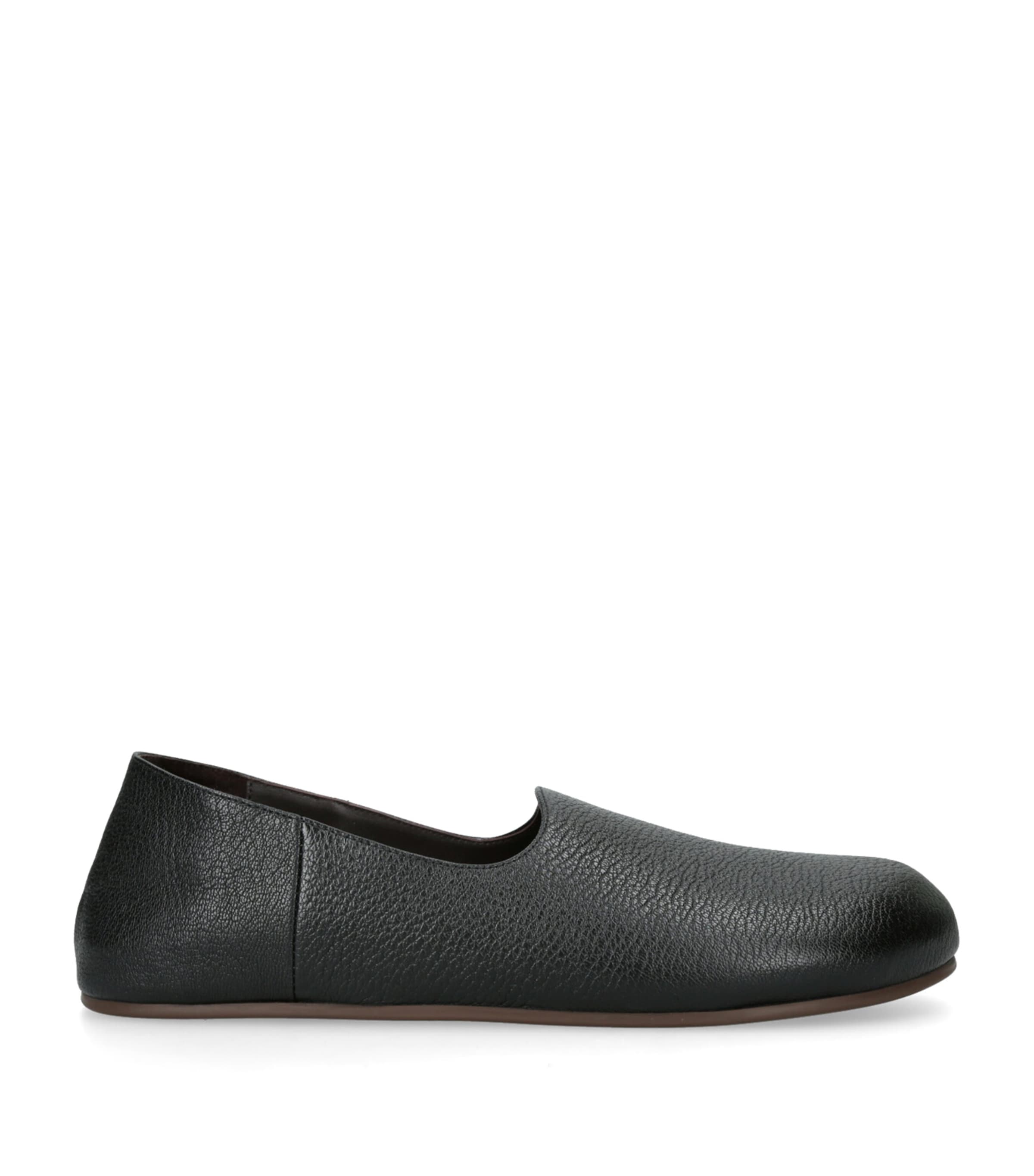The Row Hugh Slip-On Shoes | Holiday Shop | Mens | Sandals | Men Shoes | Sliders | Designers | The Row