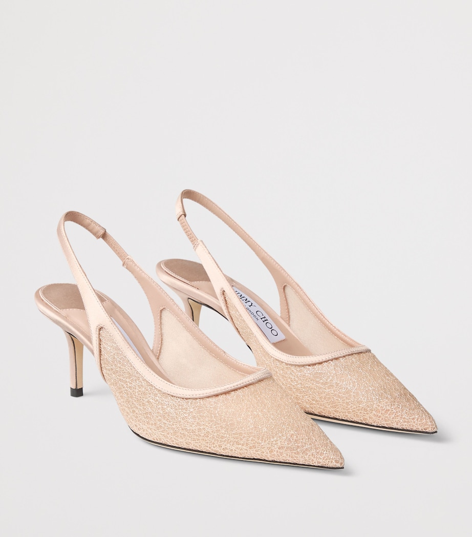 Jimmy Choo Womens Love 65 Slingback Pumps Macaron Image 2