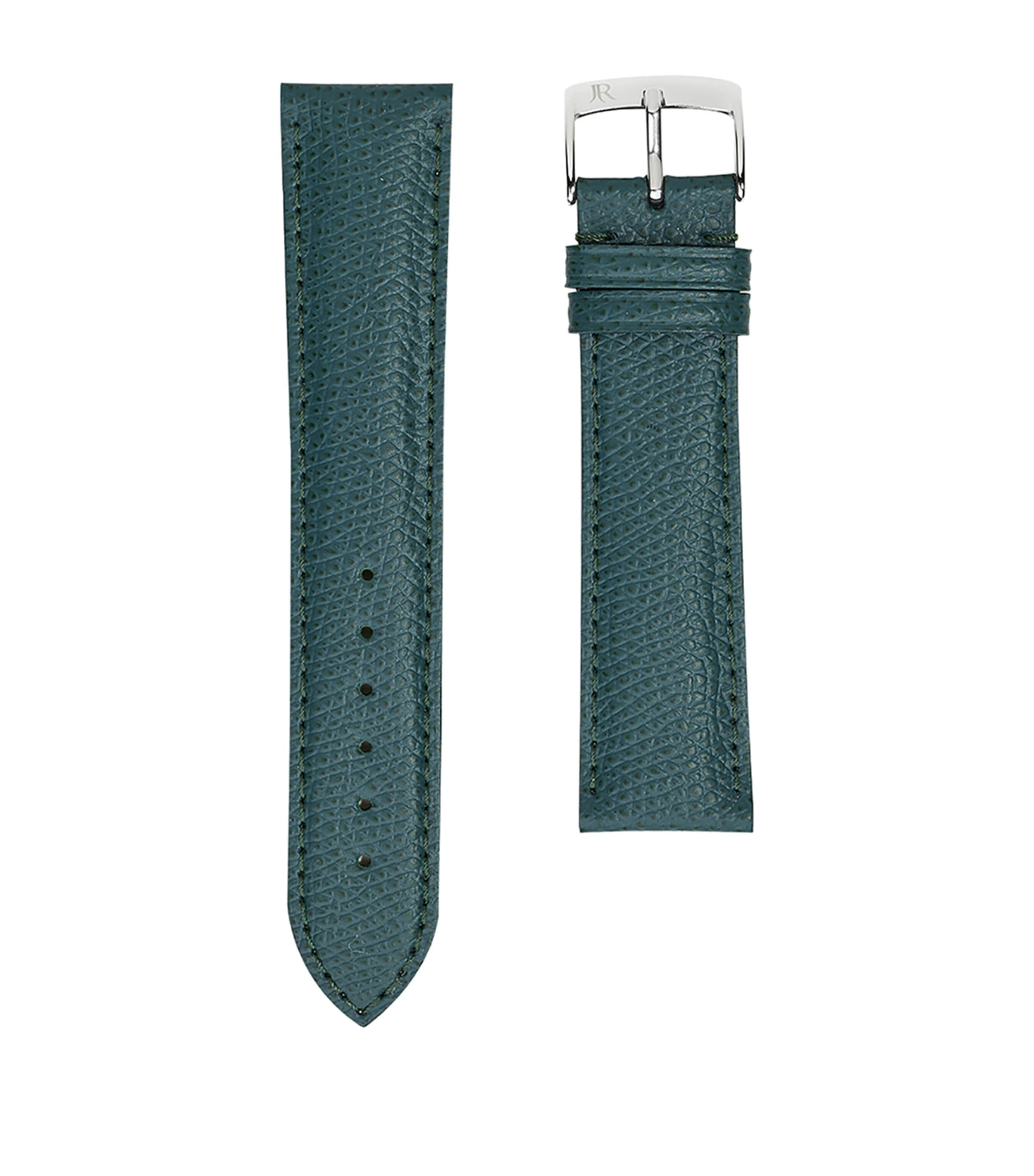 Jean Rousseau Leather Classic 3.5 Watch Strap (21mm) Green Image 1