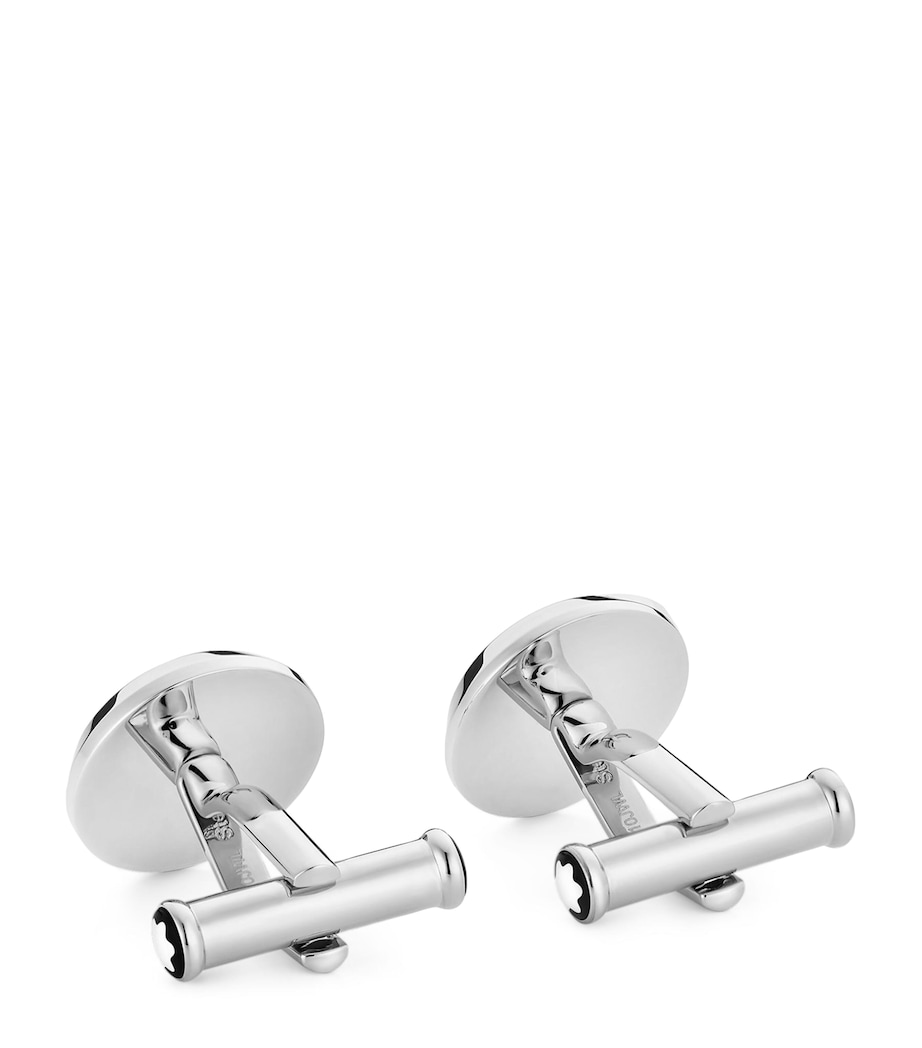 Stainless Steel Extreme Cufflinks SILVER Image 2