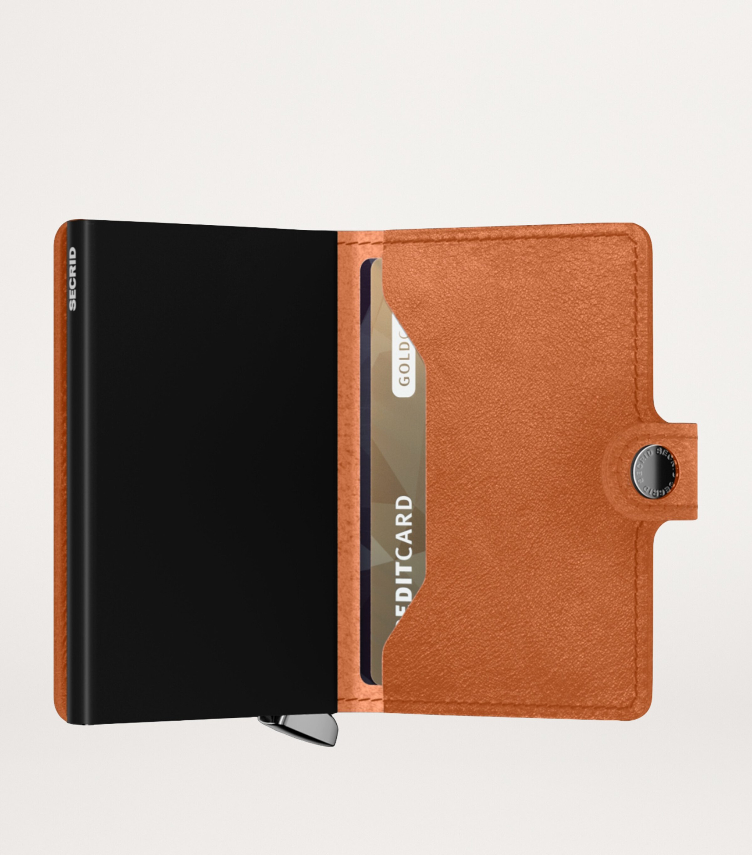 Leather Basco Miniwallet COGNAC Image 5