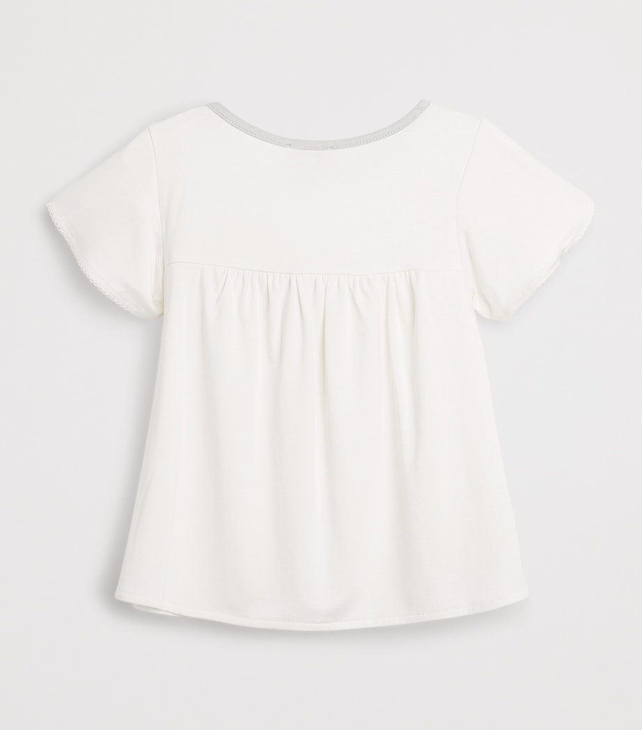 Stretch-Modal Panel Top (4-16 Years) CALICO Image 2